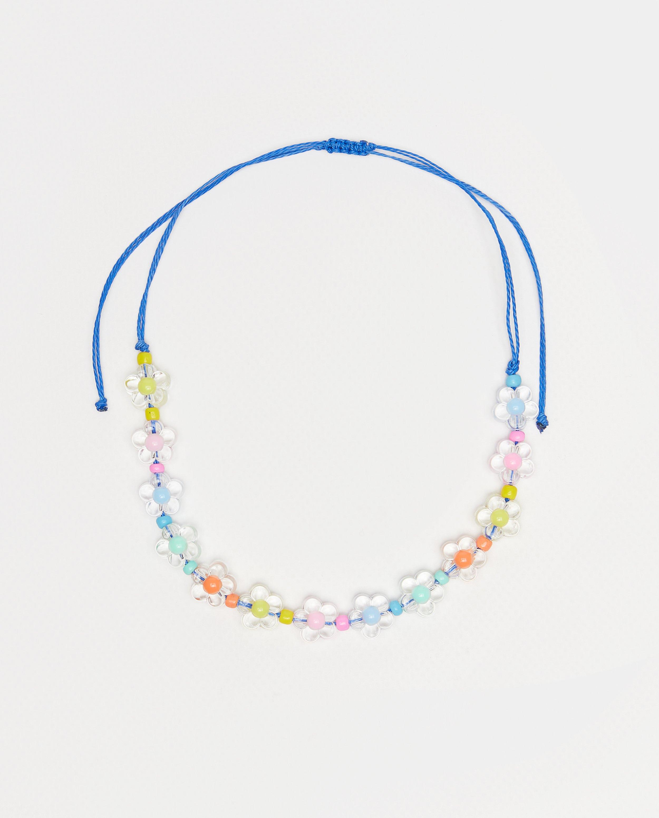 Juwelen - Ketting met bloemenparels