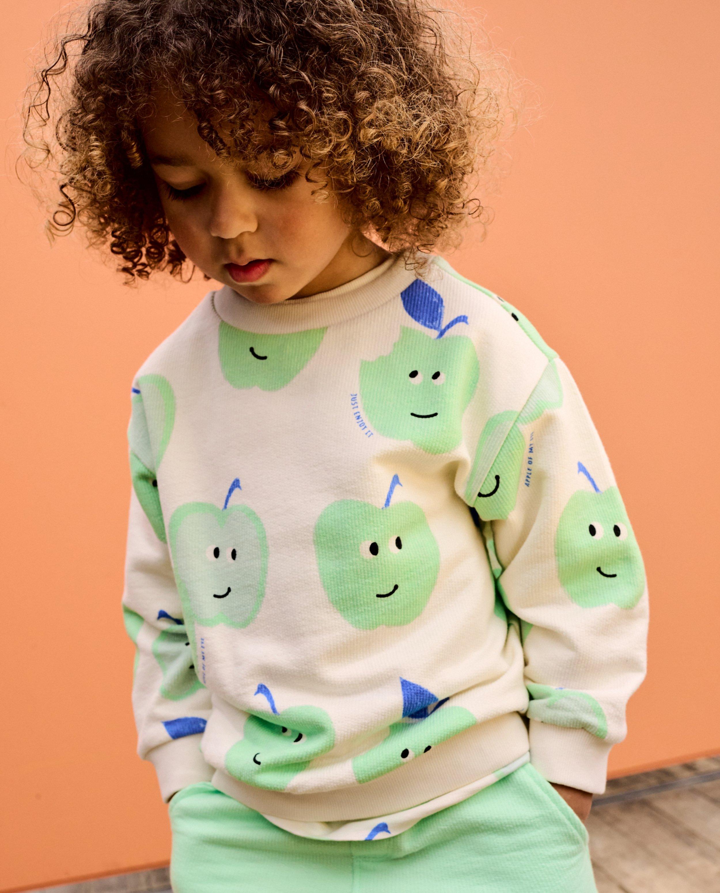 Sweater met appelprint