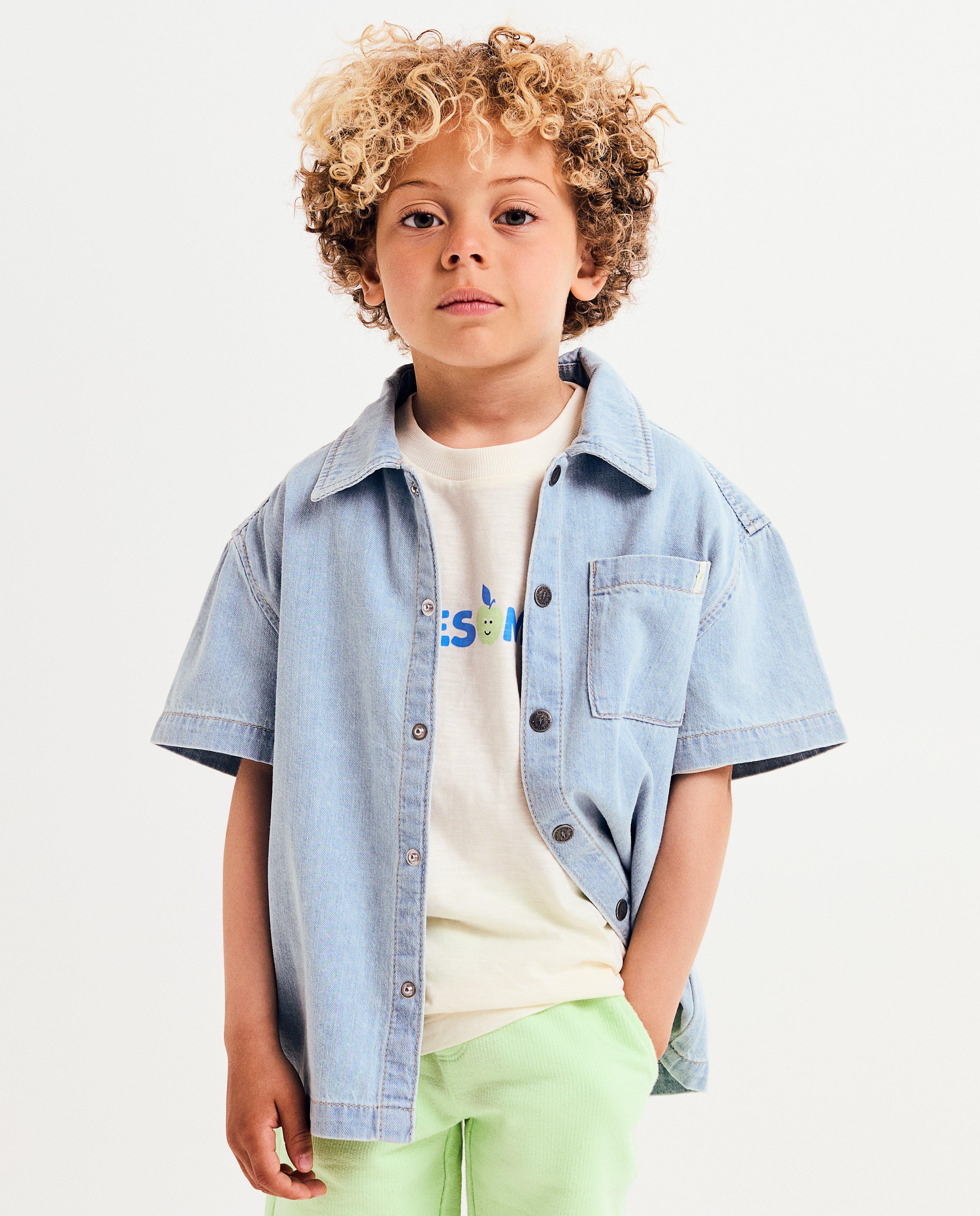 Denim hemd - null - Kidz Nation