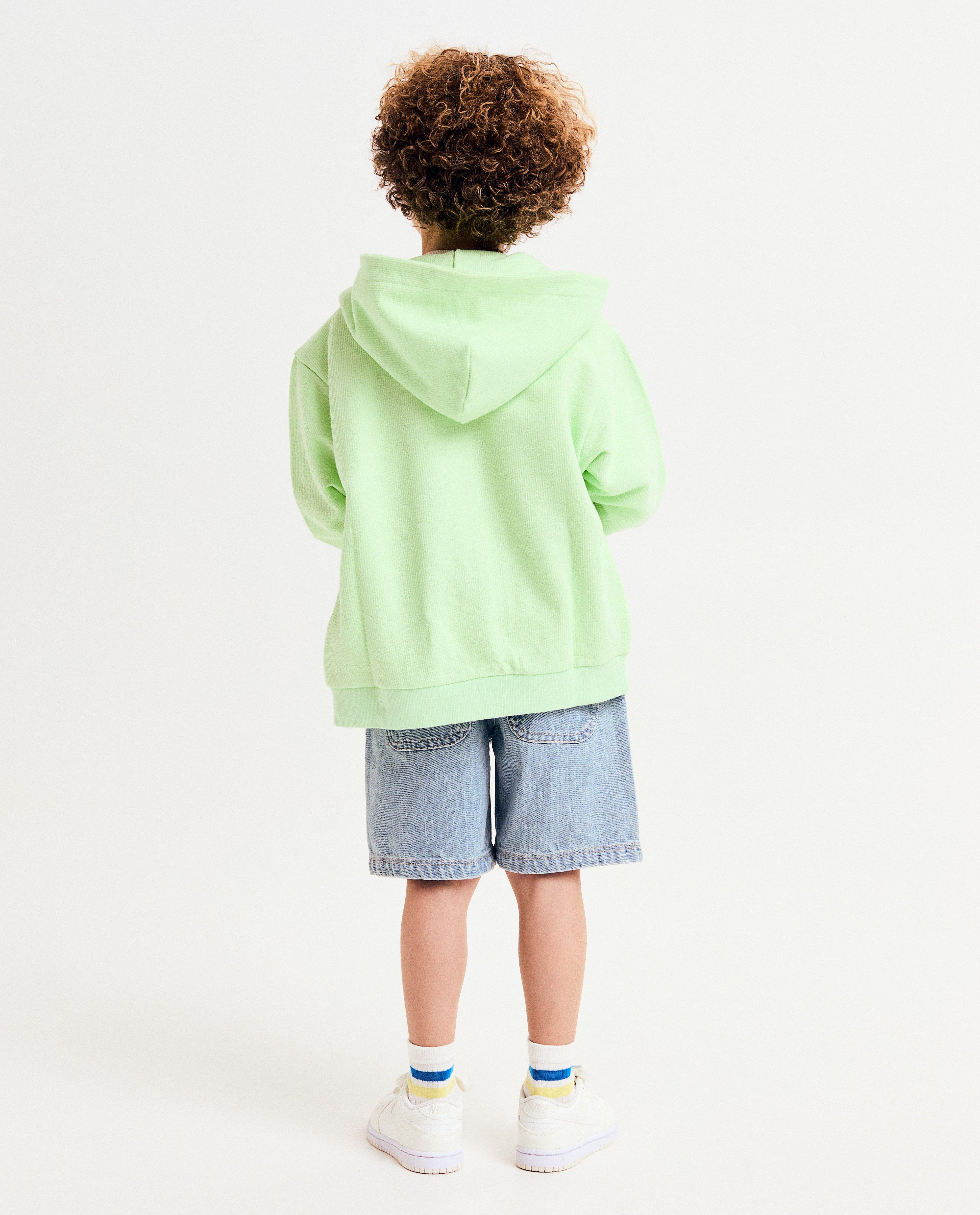 Cardigan - Sweatvest met appelprint