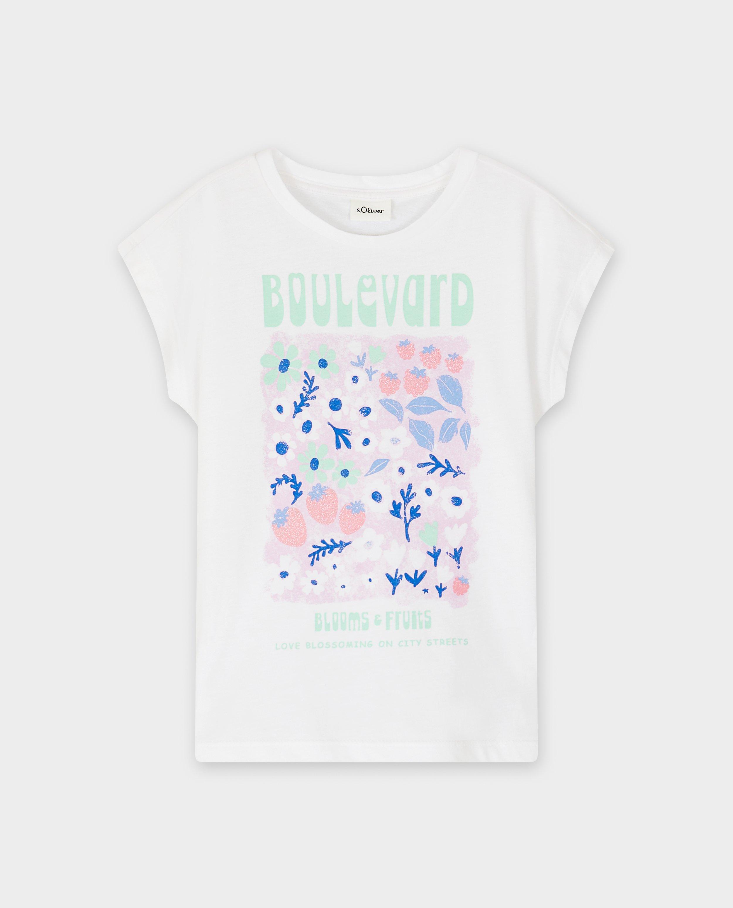 T-shirt met print - null - S. Oliver