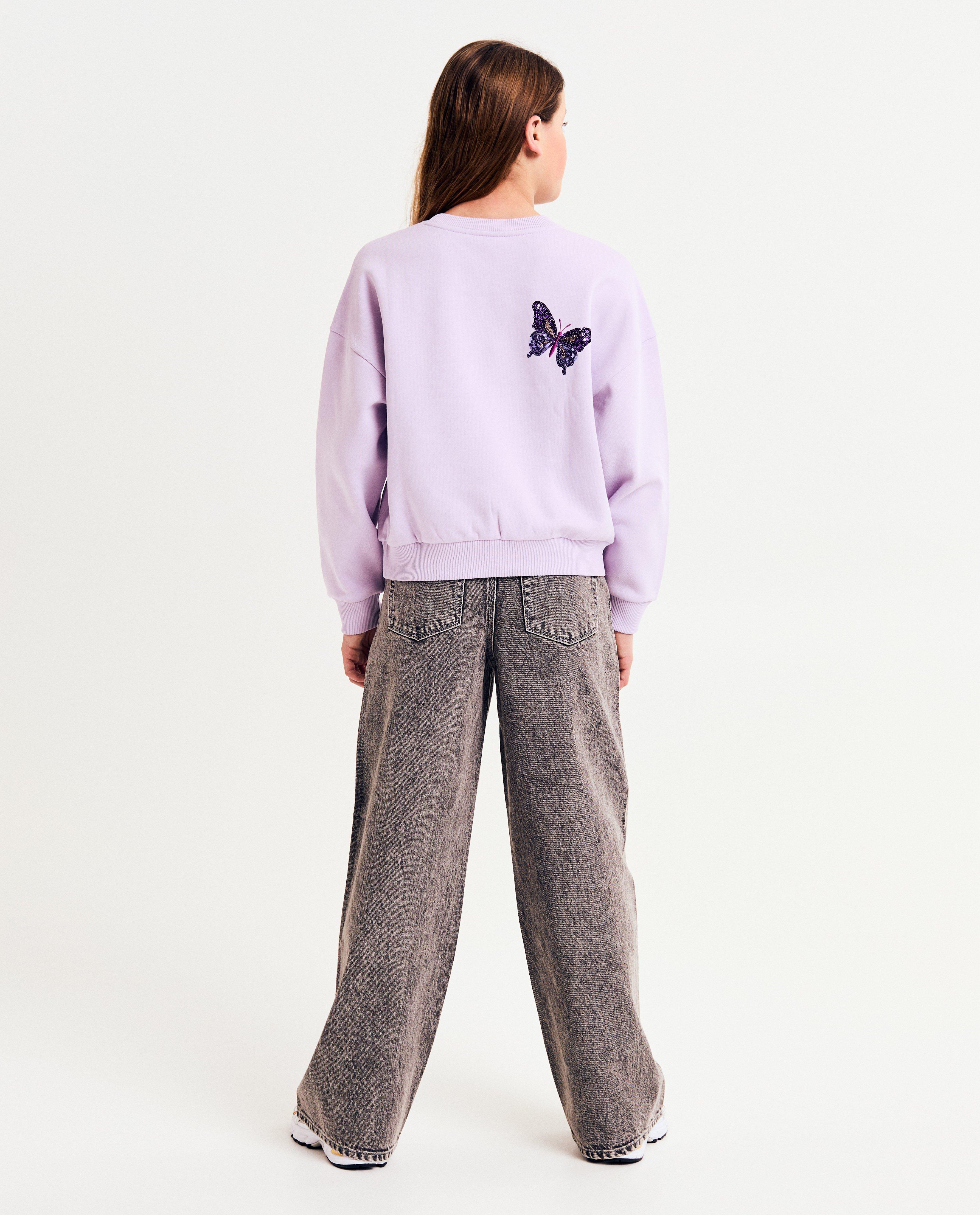 Sweater met pailletten - Product Detail - paars - afbeelding nummer 3