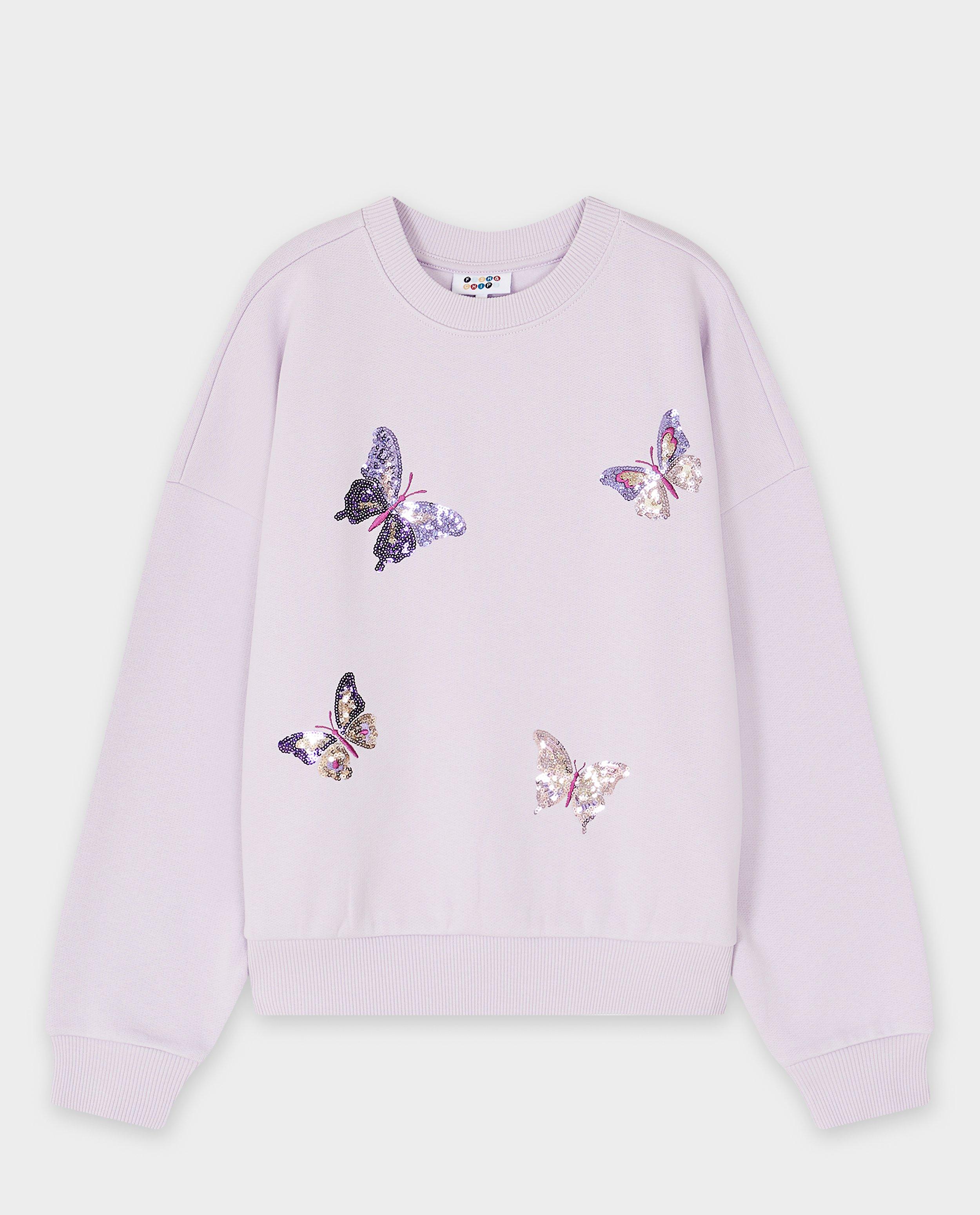 Sweater met pailletten - Product Detail - paars - afbeelding nummer 4