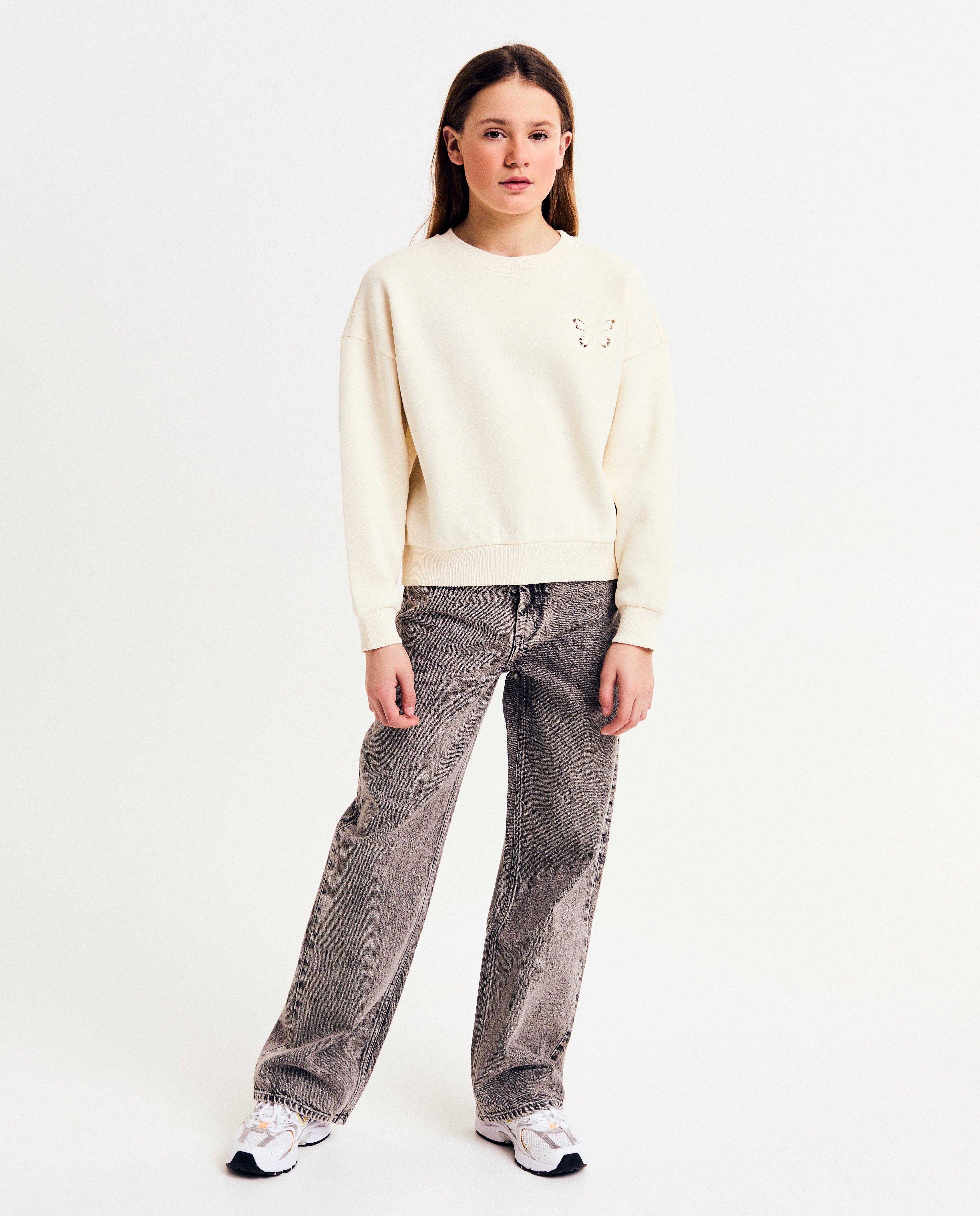 Grijze jeans, straight fit - null - Fish & Chips