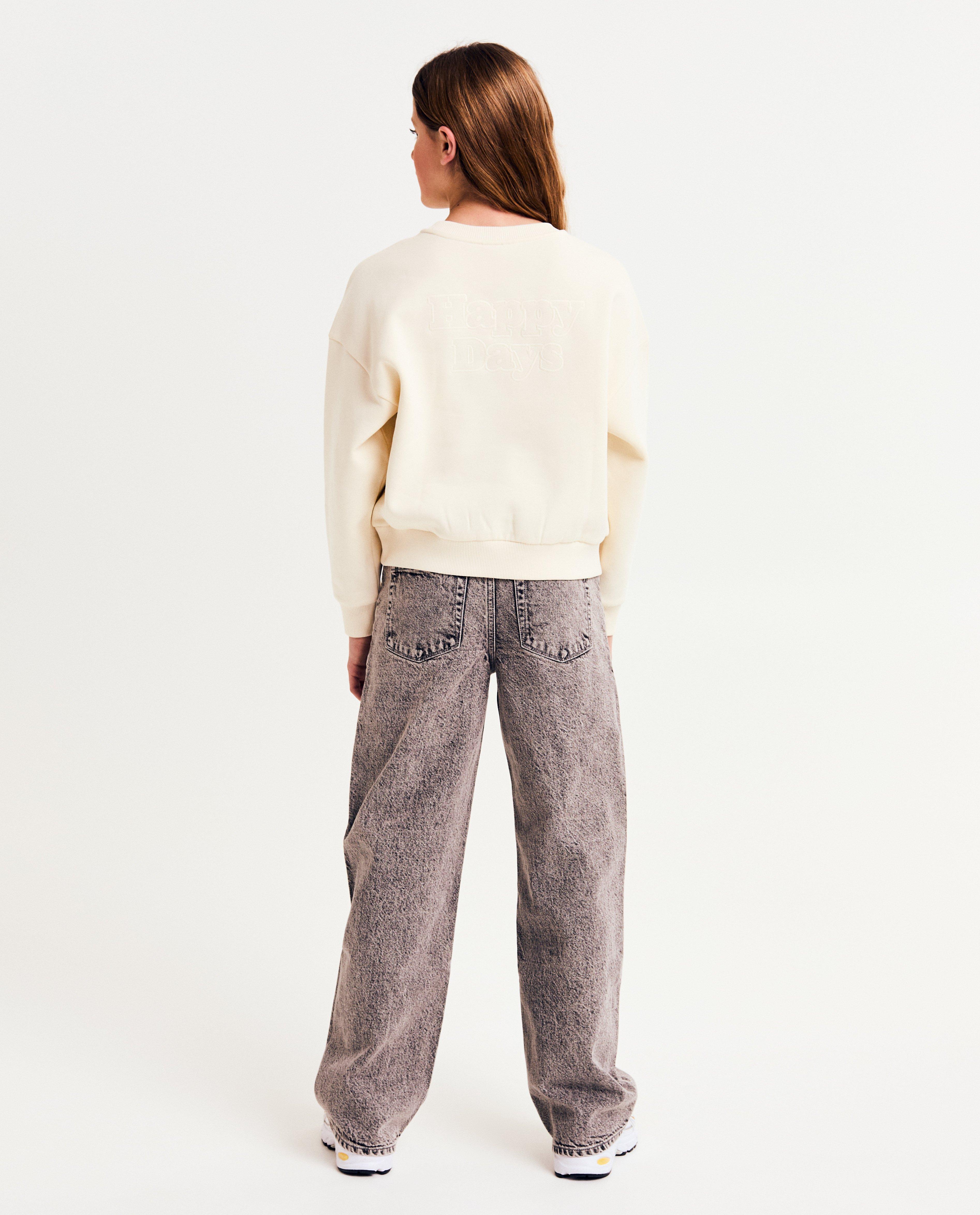 Jeans - Grijze jeans, straight fit
