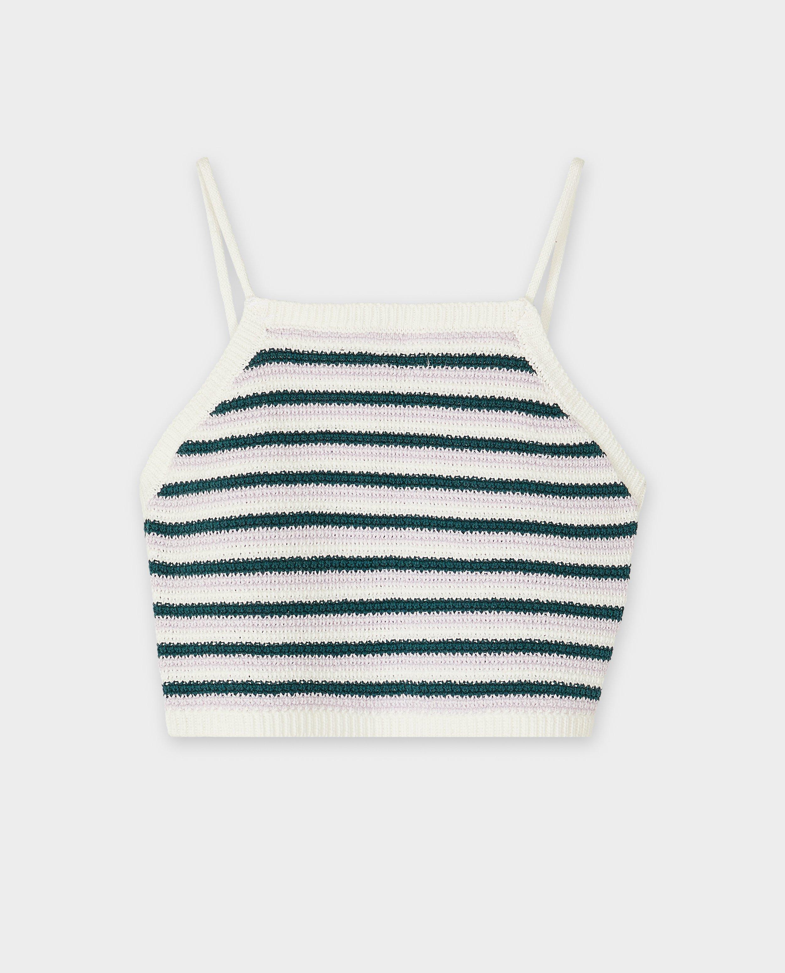 Gehaakte cropped top - null - Blur by Tiffosi