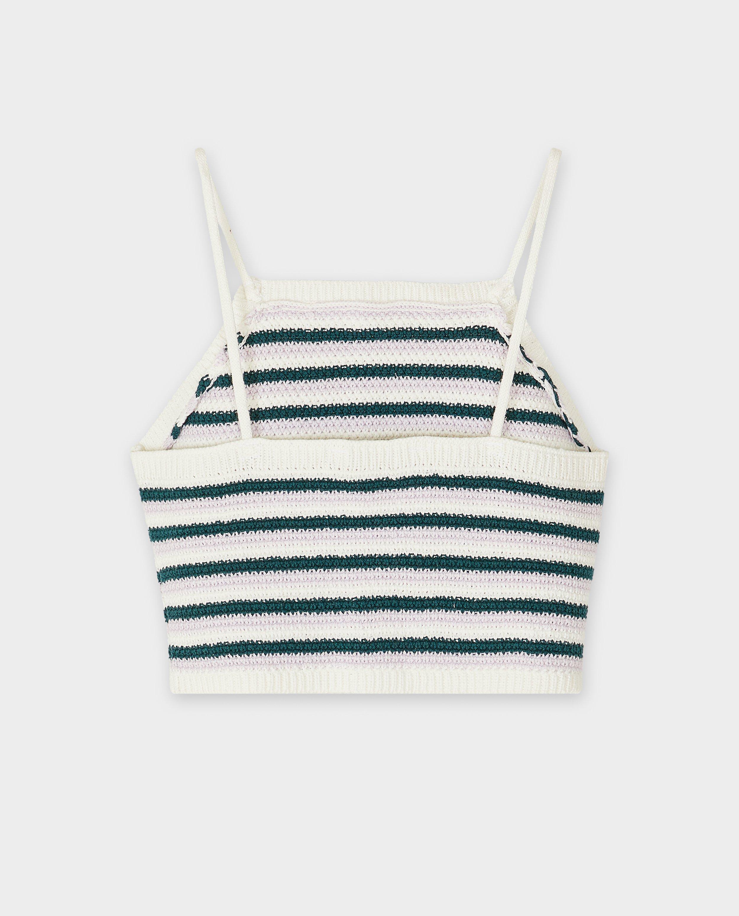 T-shirts - Gehaakte cropped top