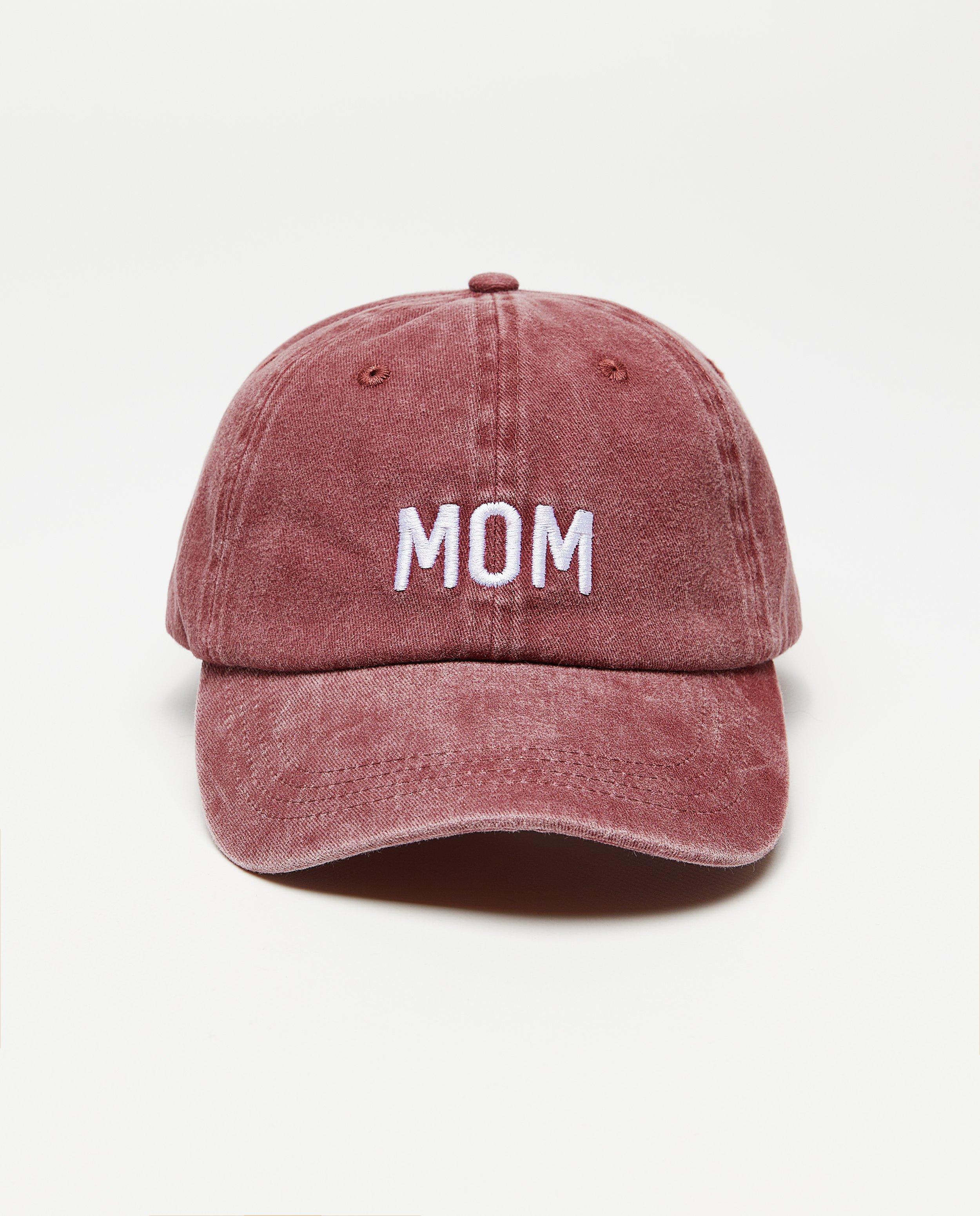 Pet met geborduurd opschrift Mom - null - Familystories