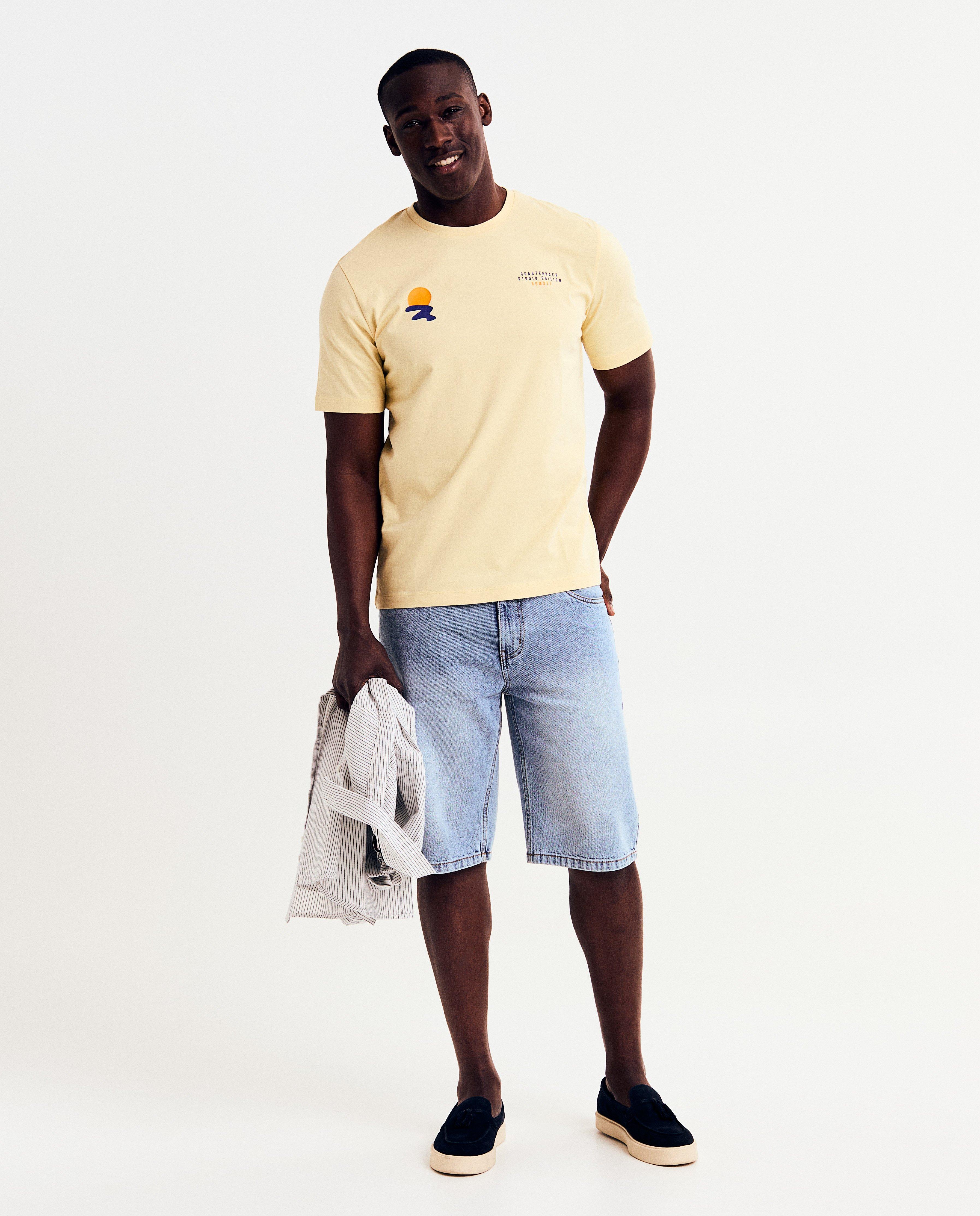 T-shirts - Biokatoenen T-shirt met print