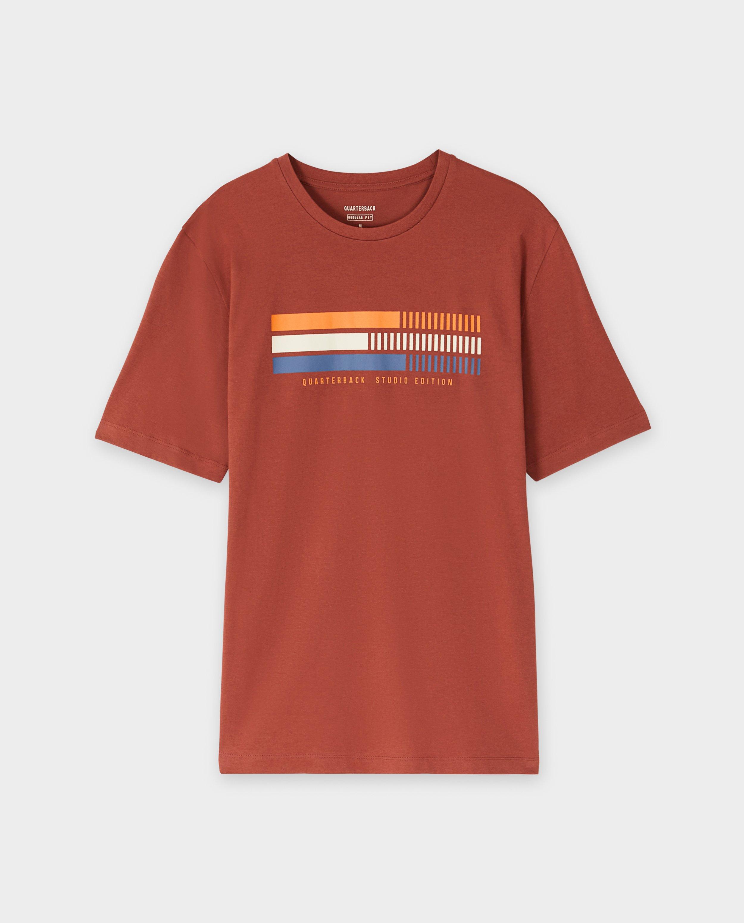 T-shirts - Biokatoenen T-shirt met print