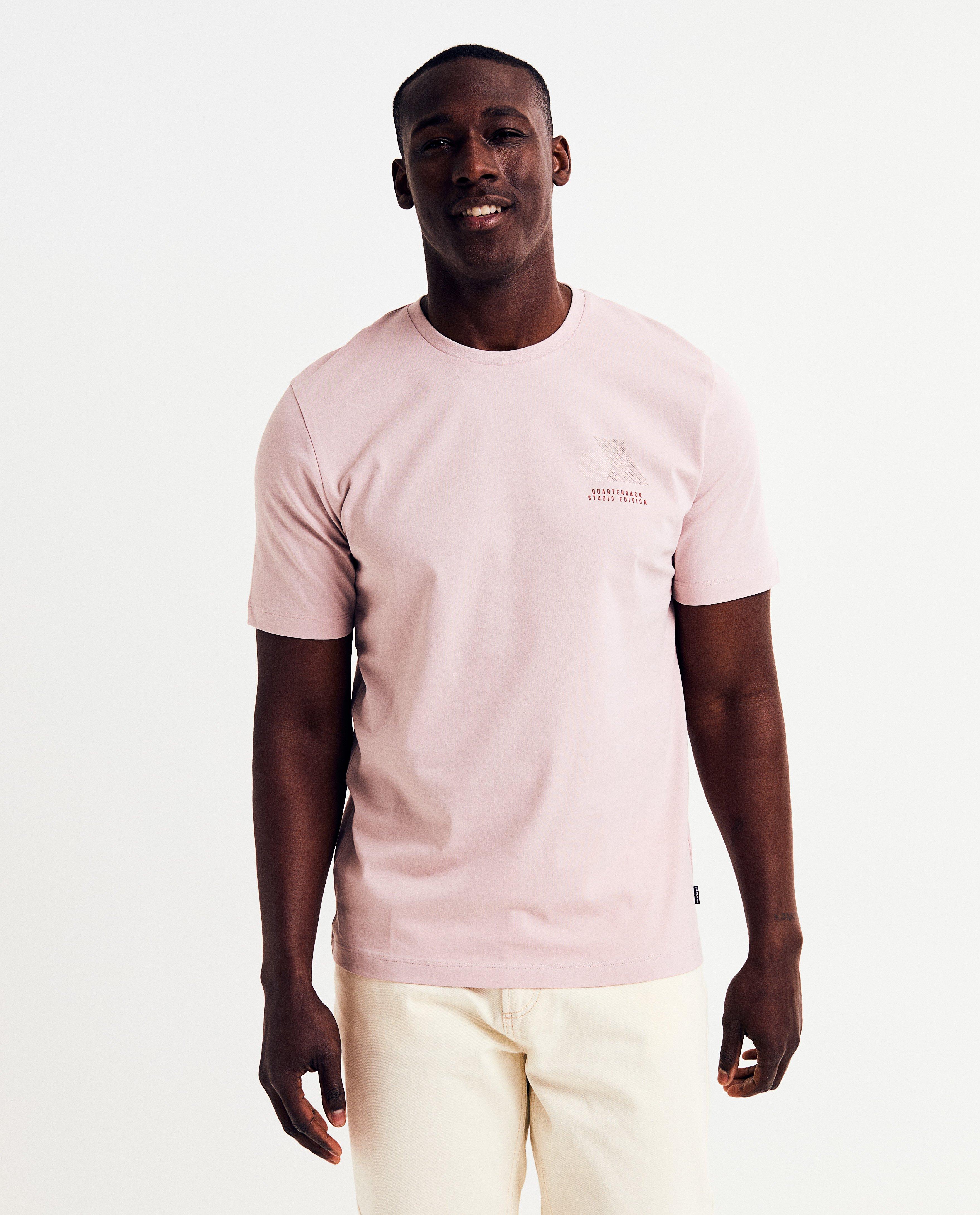 Biokatoenen T-shirt met print - null - Quarterback
