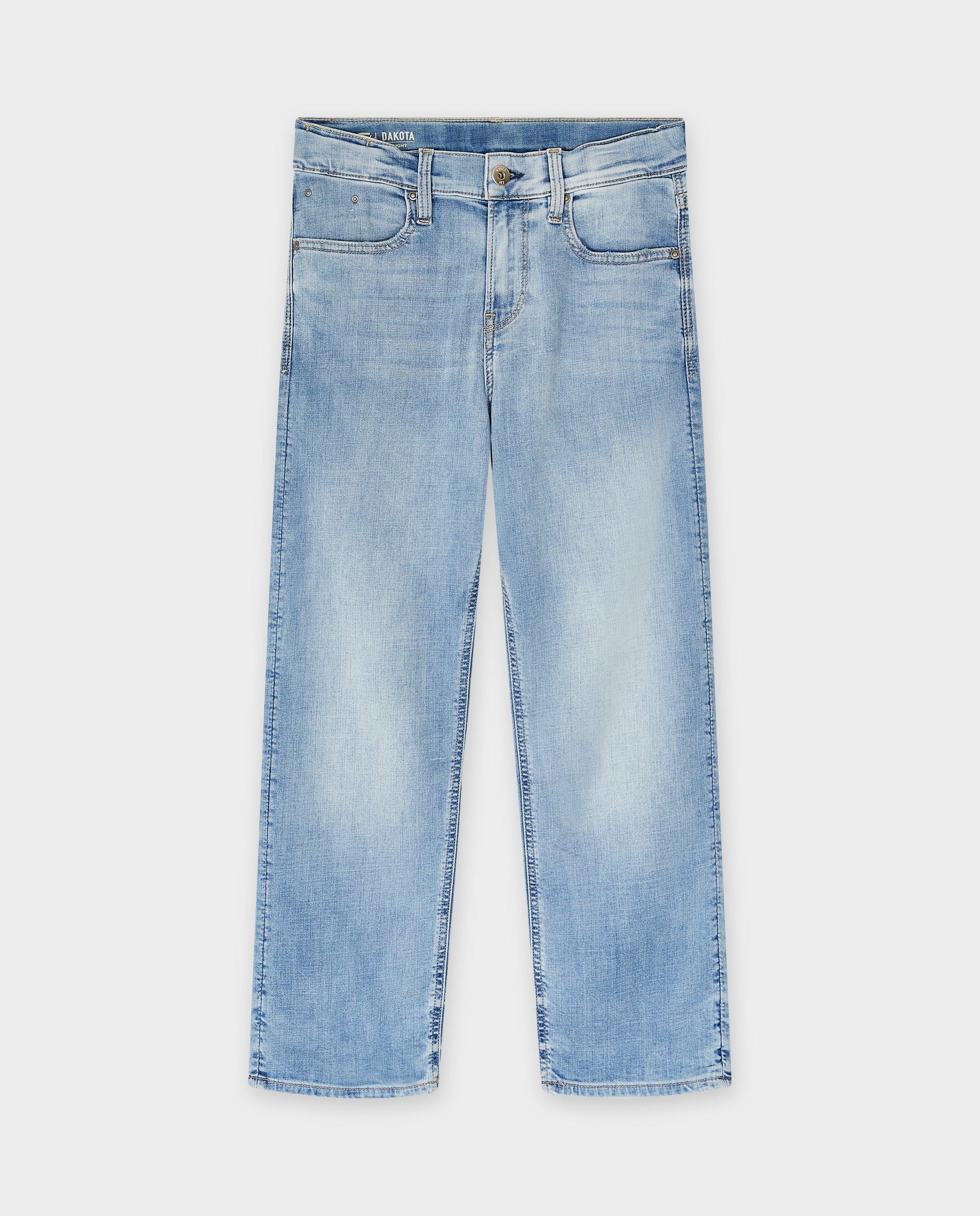 Blauwe jeansbroek, straight fit, 8-14 jaar - null - G-star