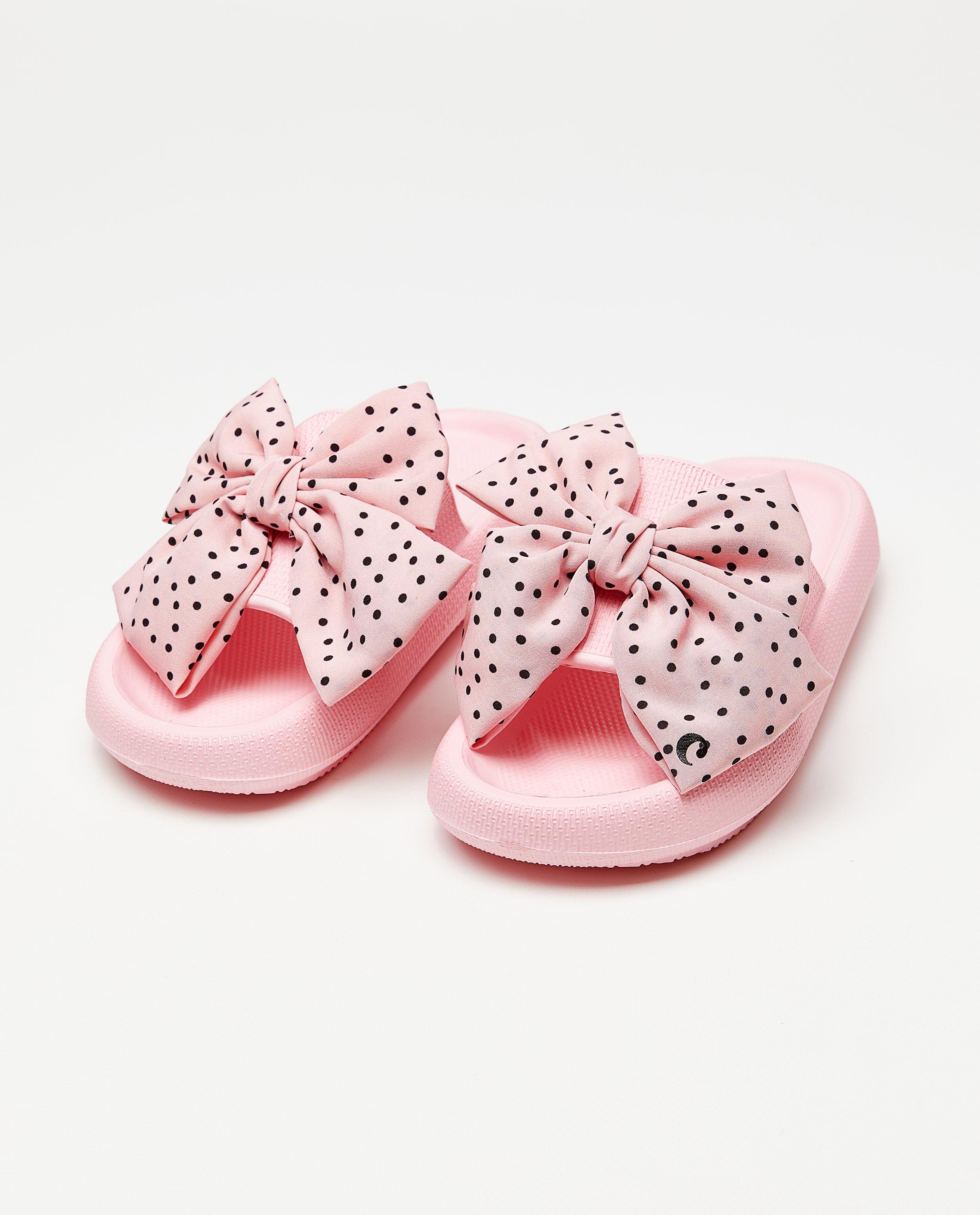 Schoenen - Slippers met strikken, maat 31-39
