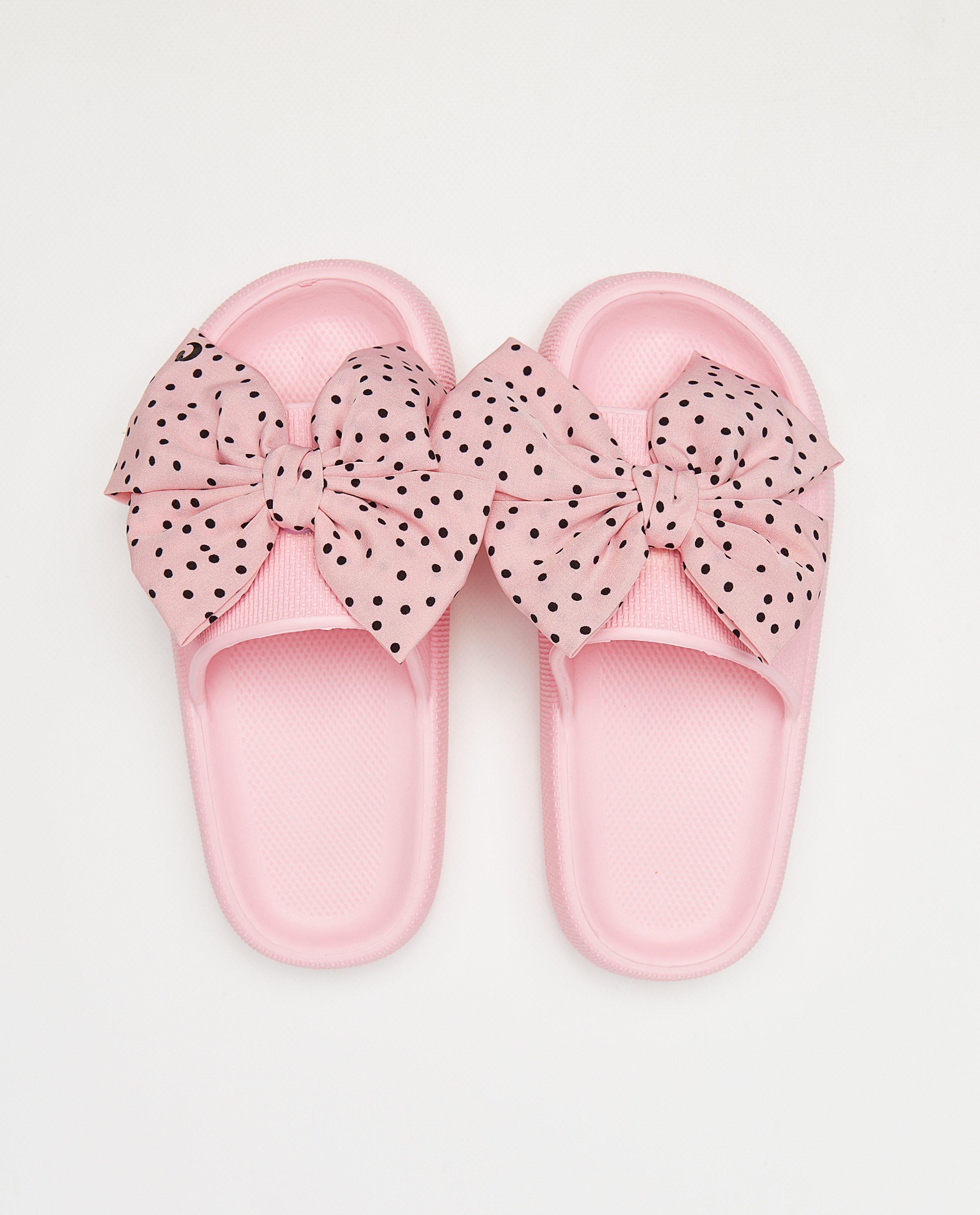 Schoenen - Slippers met strikken, maat 31-39