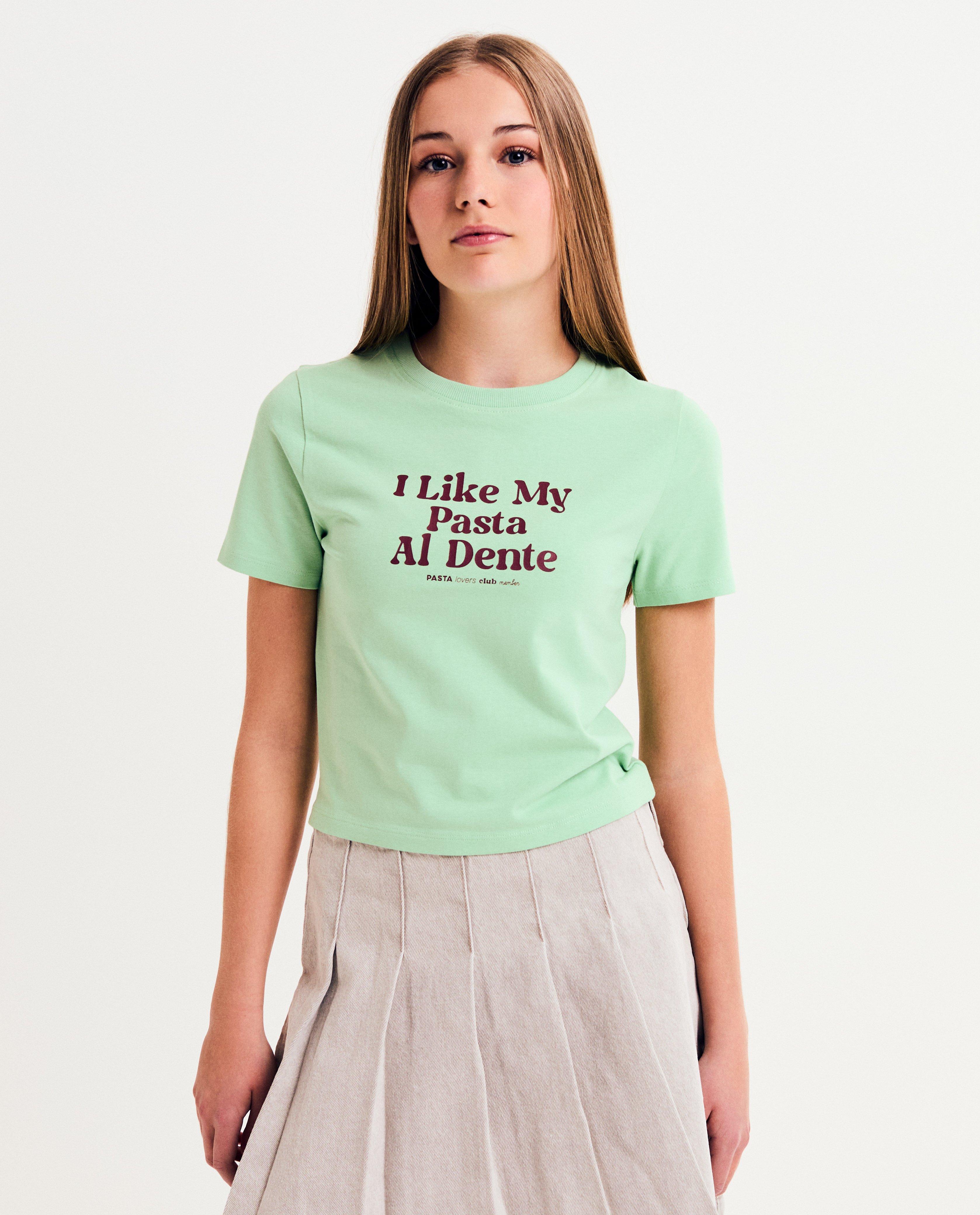 T-shirt met opschrift - null - Groggy