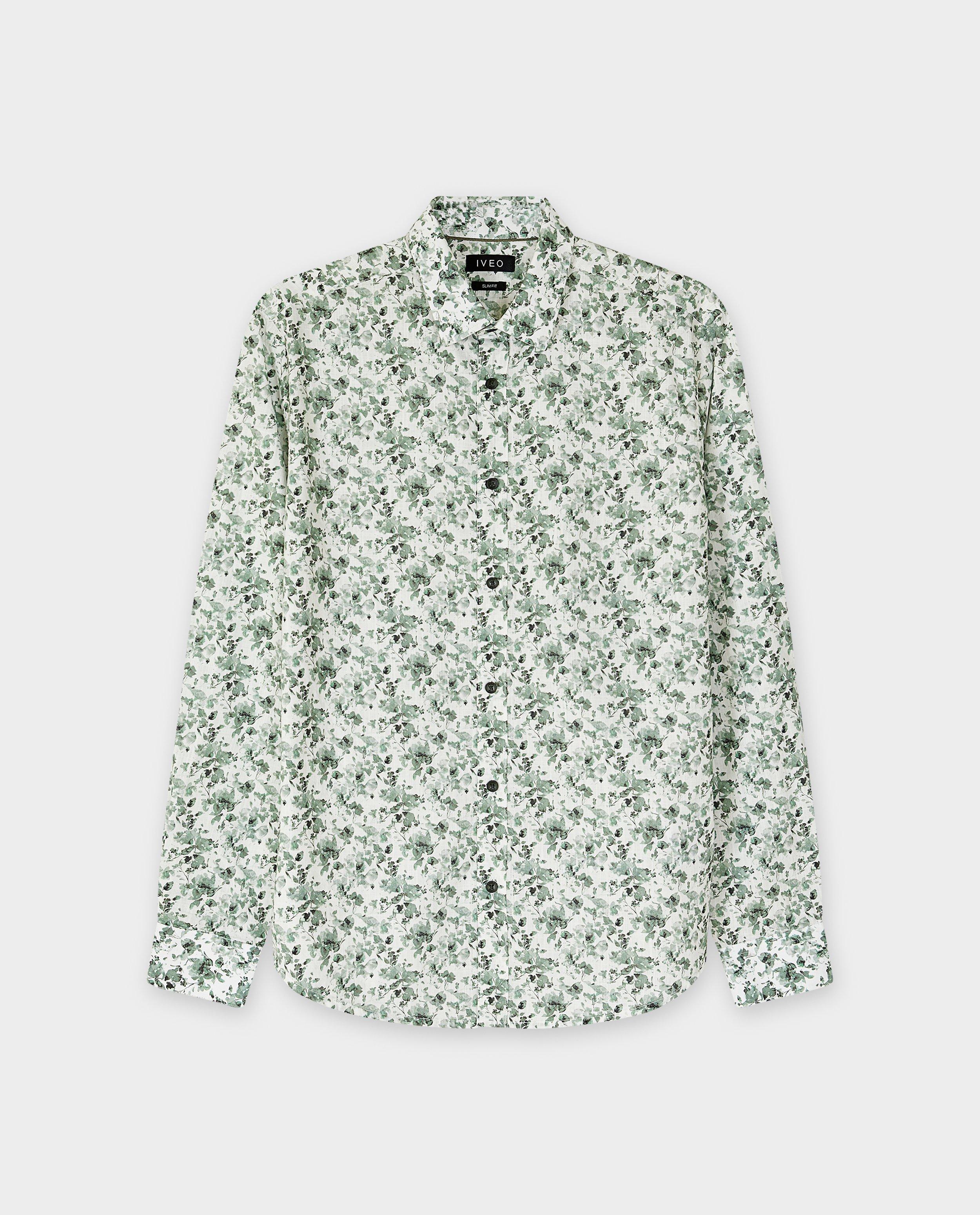 Hemden - Hemd met bloemenprint, slim fit