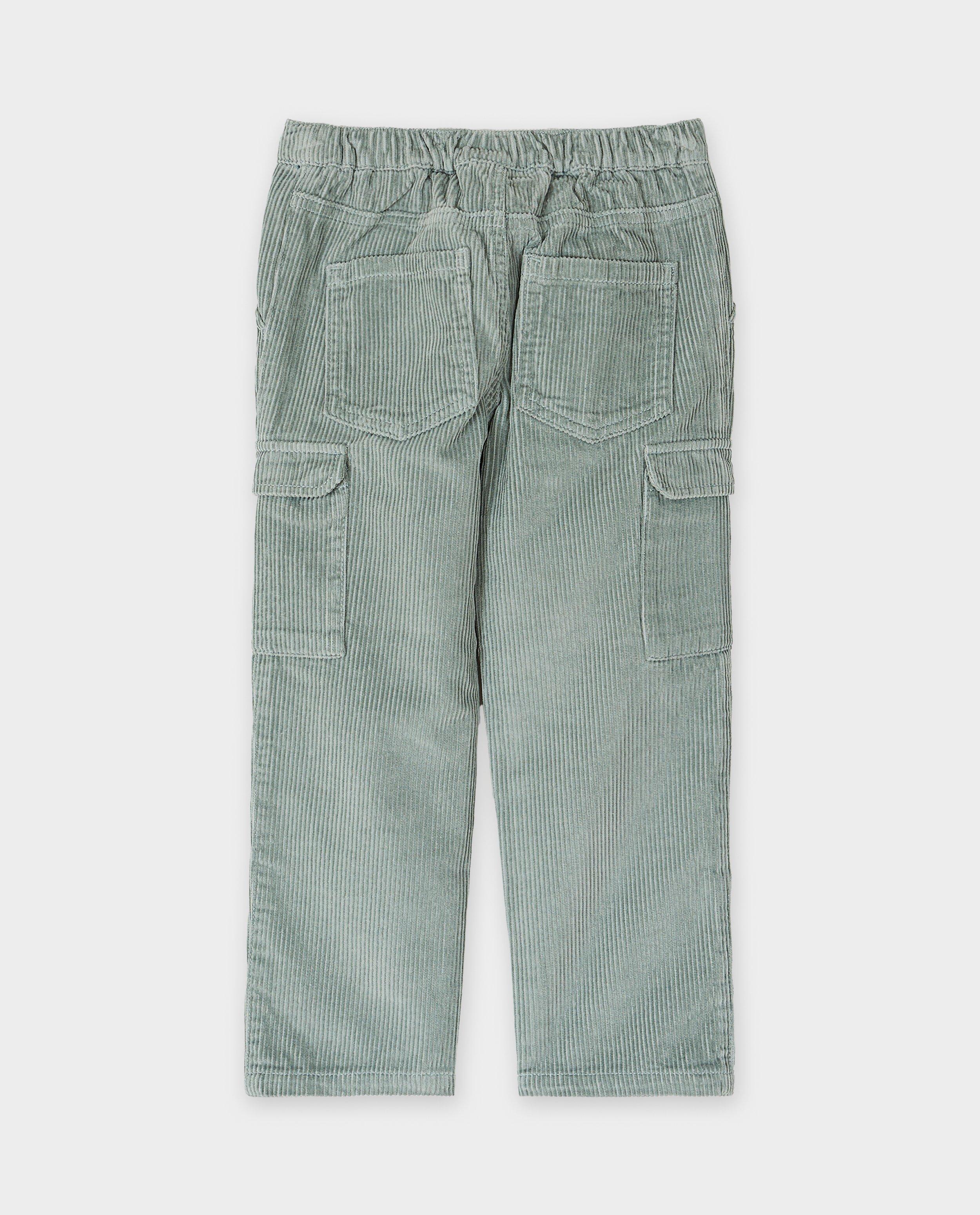 Broeken - Broek van ribfluweel, relaxed fit