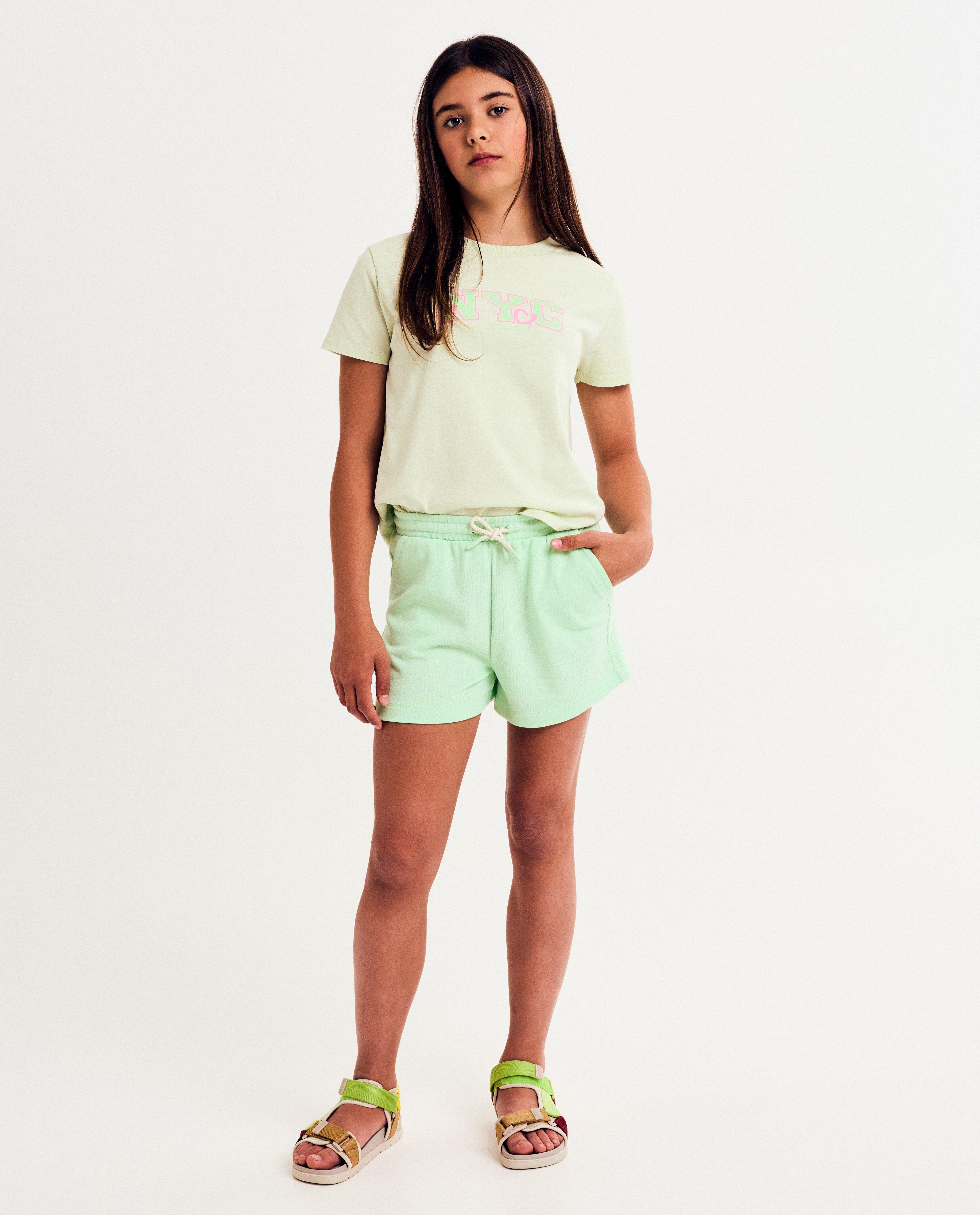 T-shirts - T-shirt met opschrift