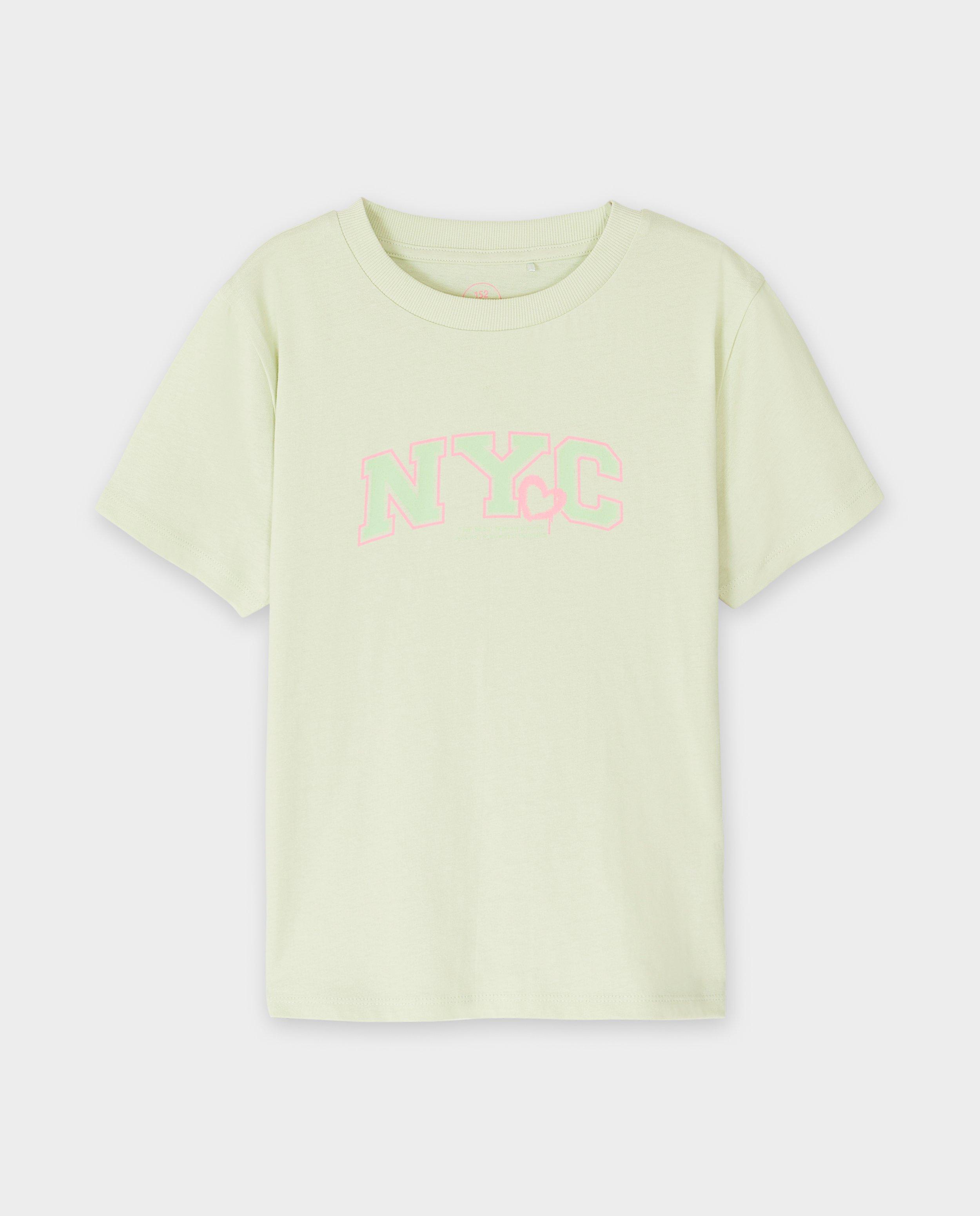 T-shirts - T-shirt met opschrift