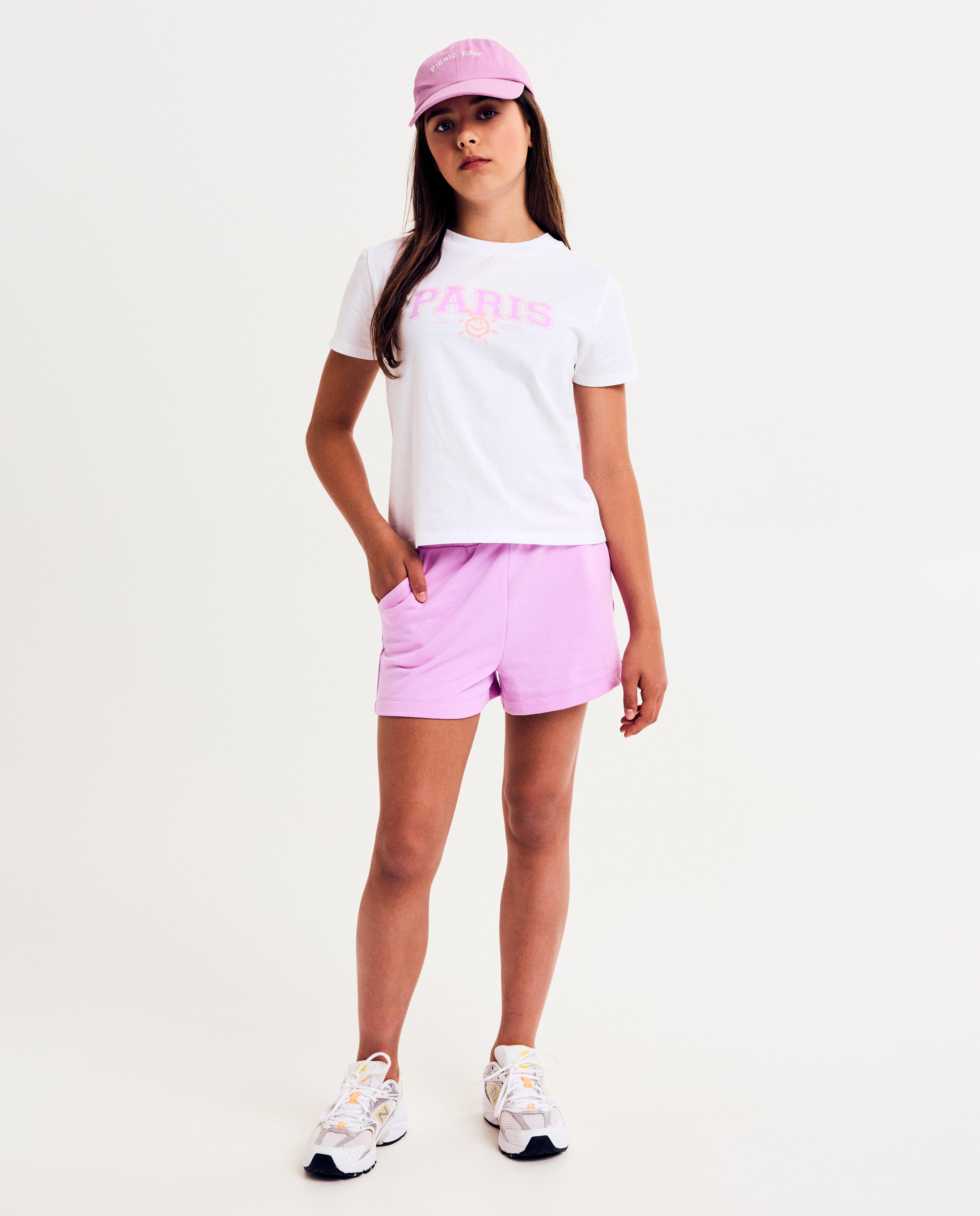 T-shirts - T-shirt met opschrift
