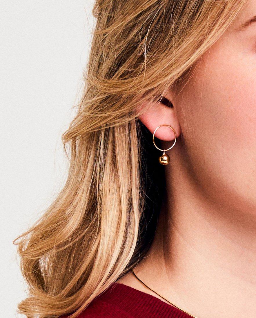 Boucles d’oreilles plaqué or - null - Cleo
