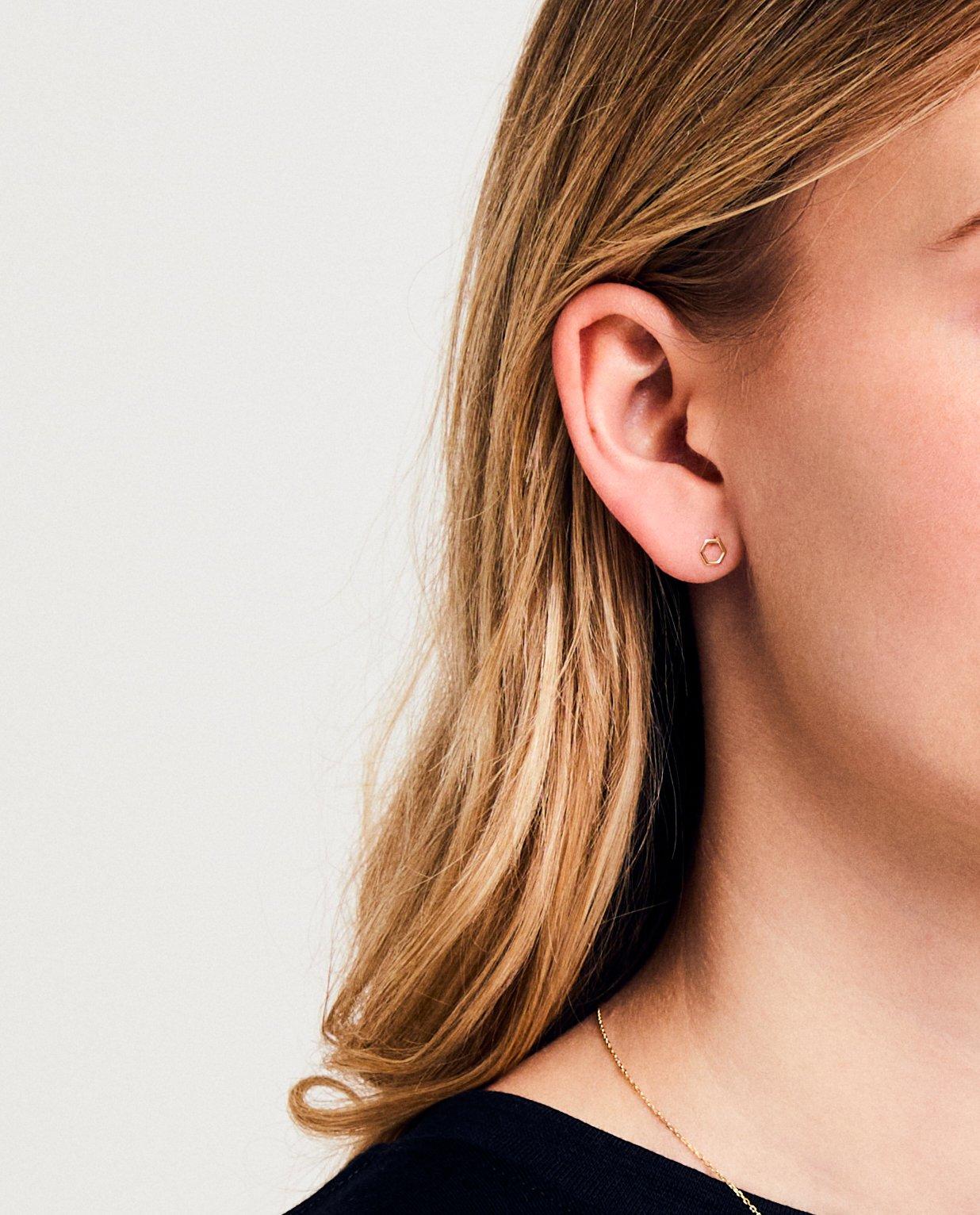 Oorbellen met goudlaag - null - Cleo