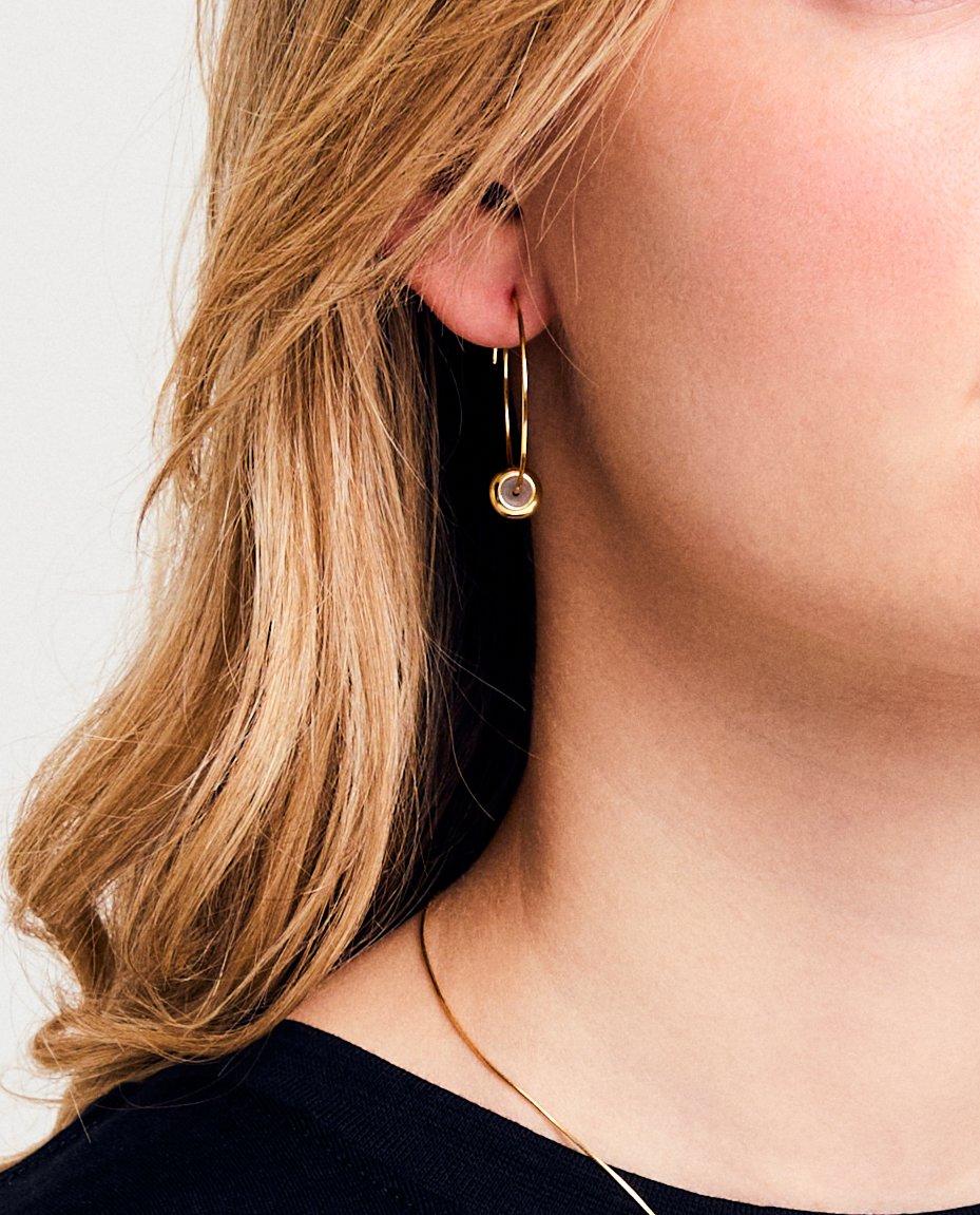 Oorbellen met goudlaag - null - Cleo