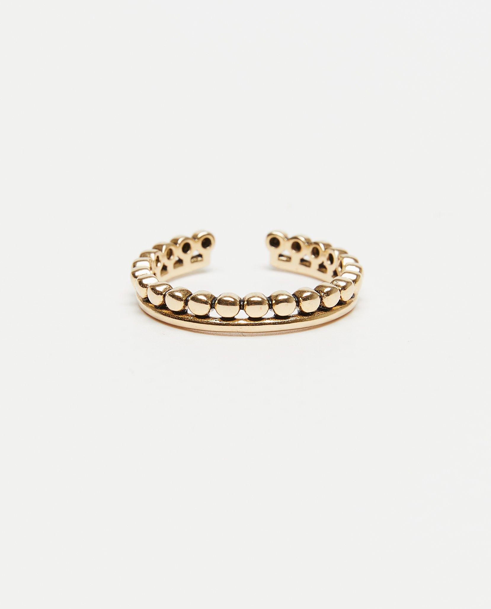 Juwelen - Verstelbare ring met goudlaag