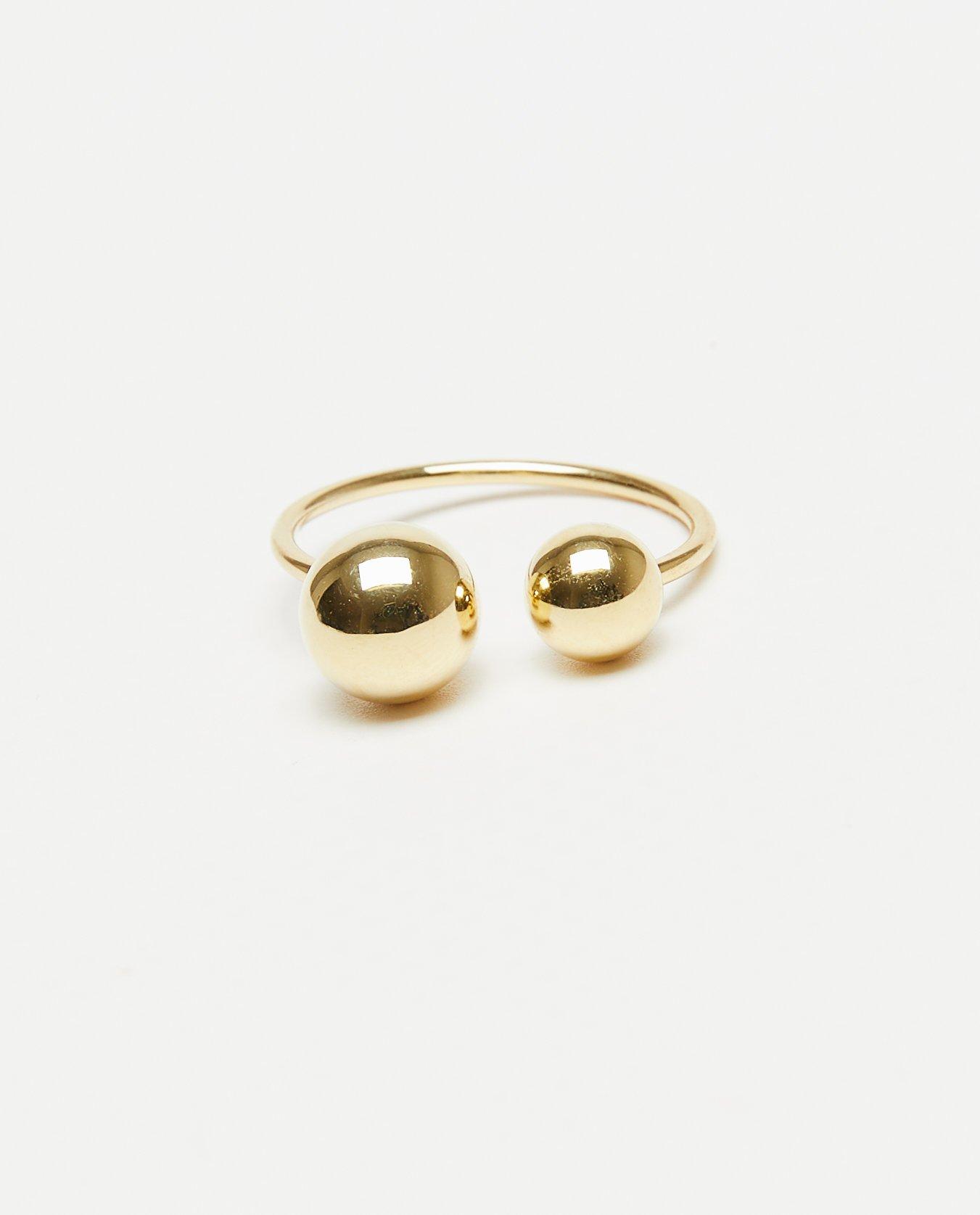 Juwelen - Verstelbare ring met goudlaag