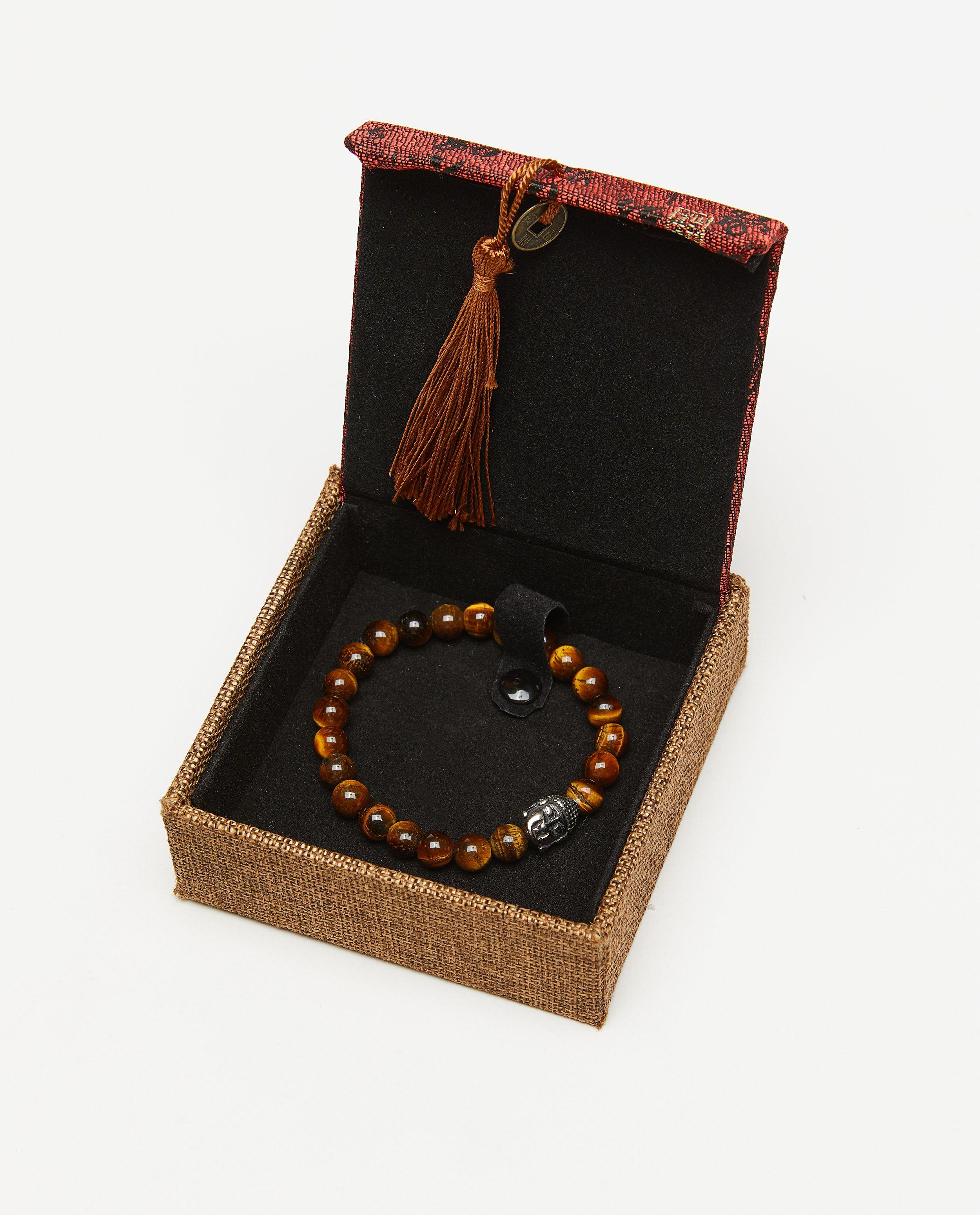 Armband met natuursteen - null - Zen for men