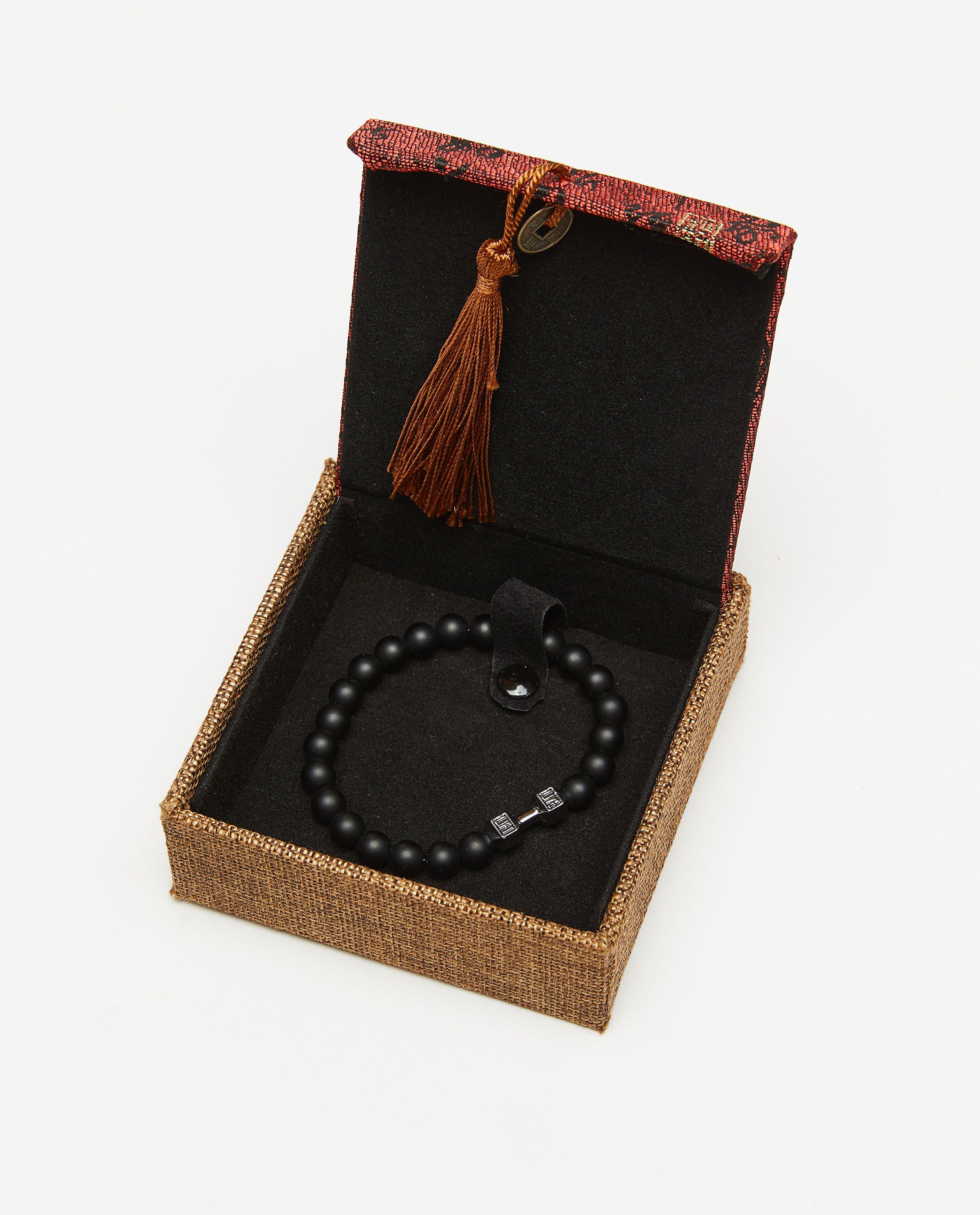 Armband met glazen stenen - null - Zen for men