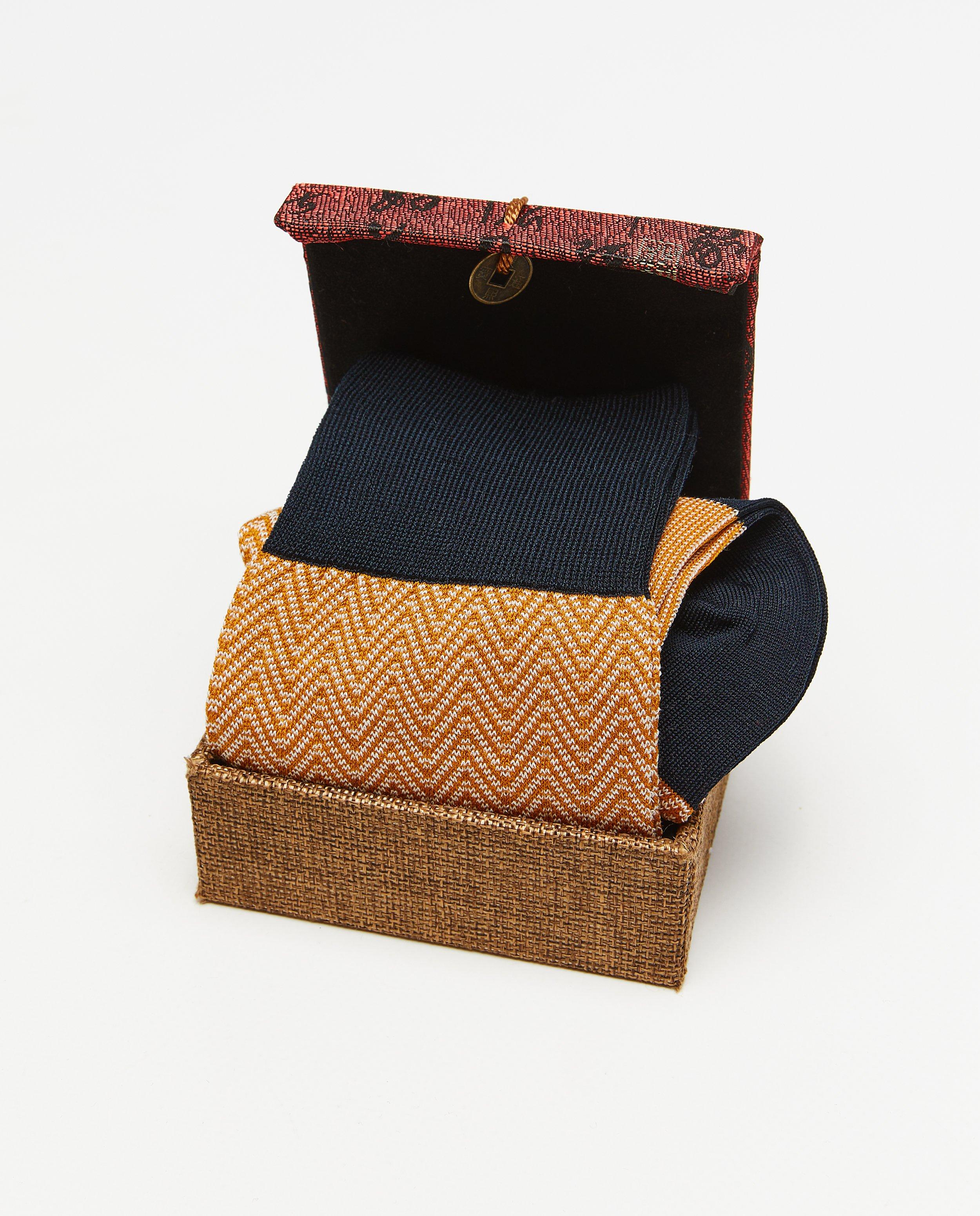 Kousen - Kousen met color block, maat 40-45