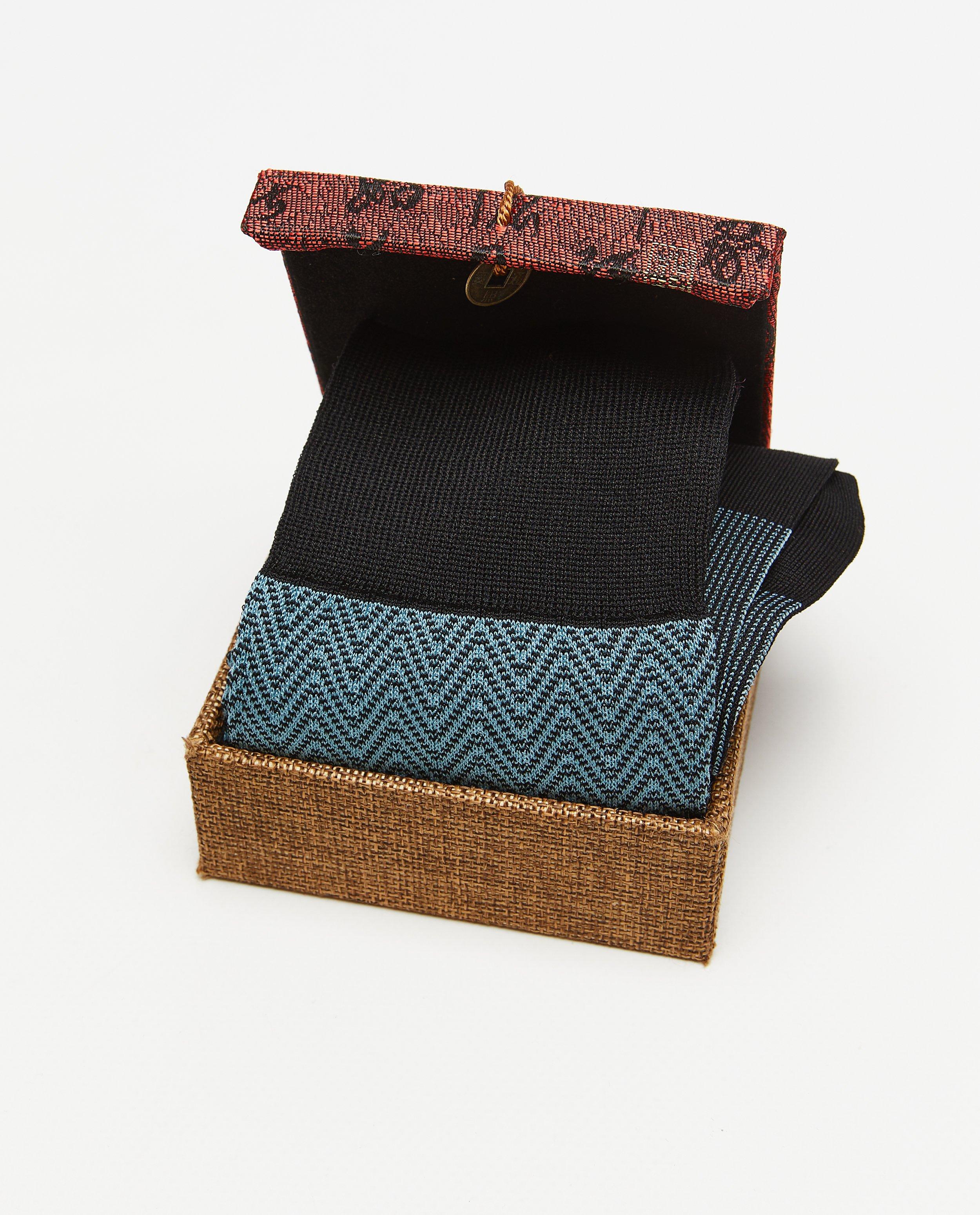 Kousen - Kousen met color block, maat 40-45