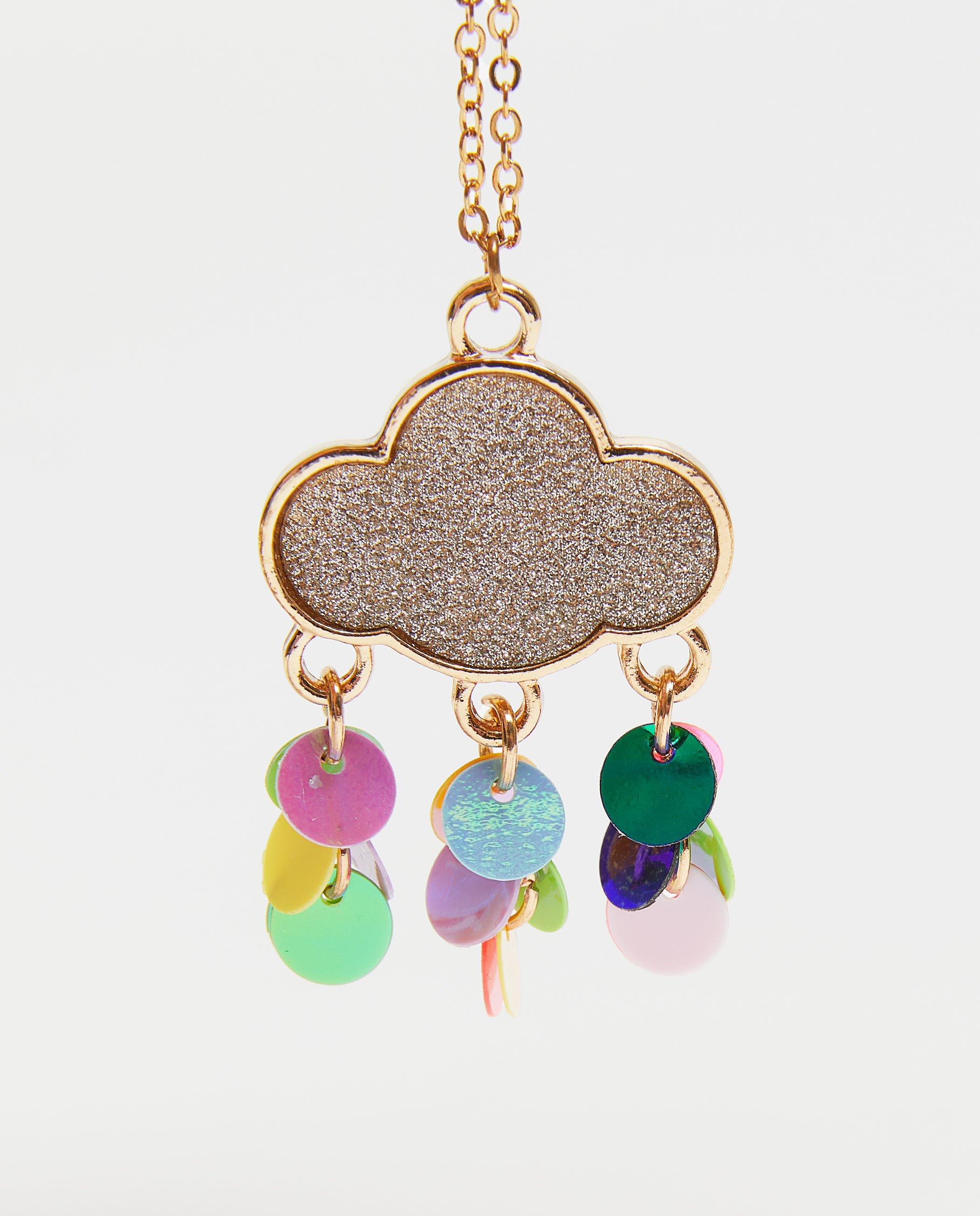 Bijoux - Collier avec pendentif nuage