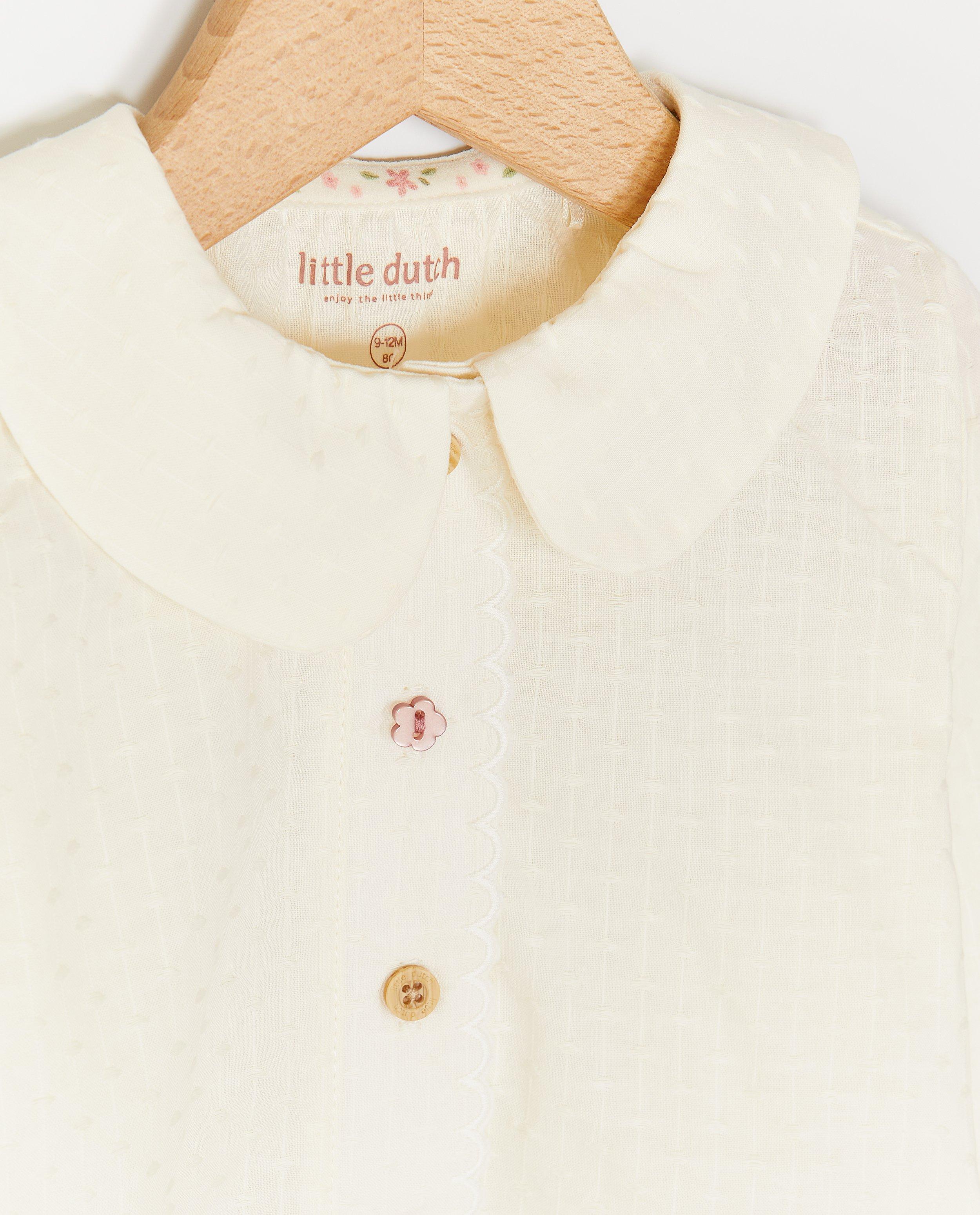 Hemden - Blouse met structuur