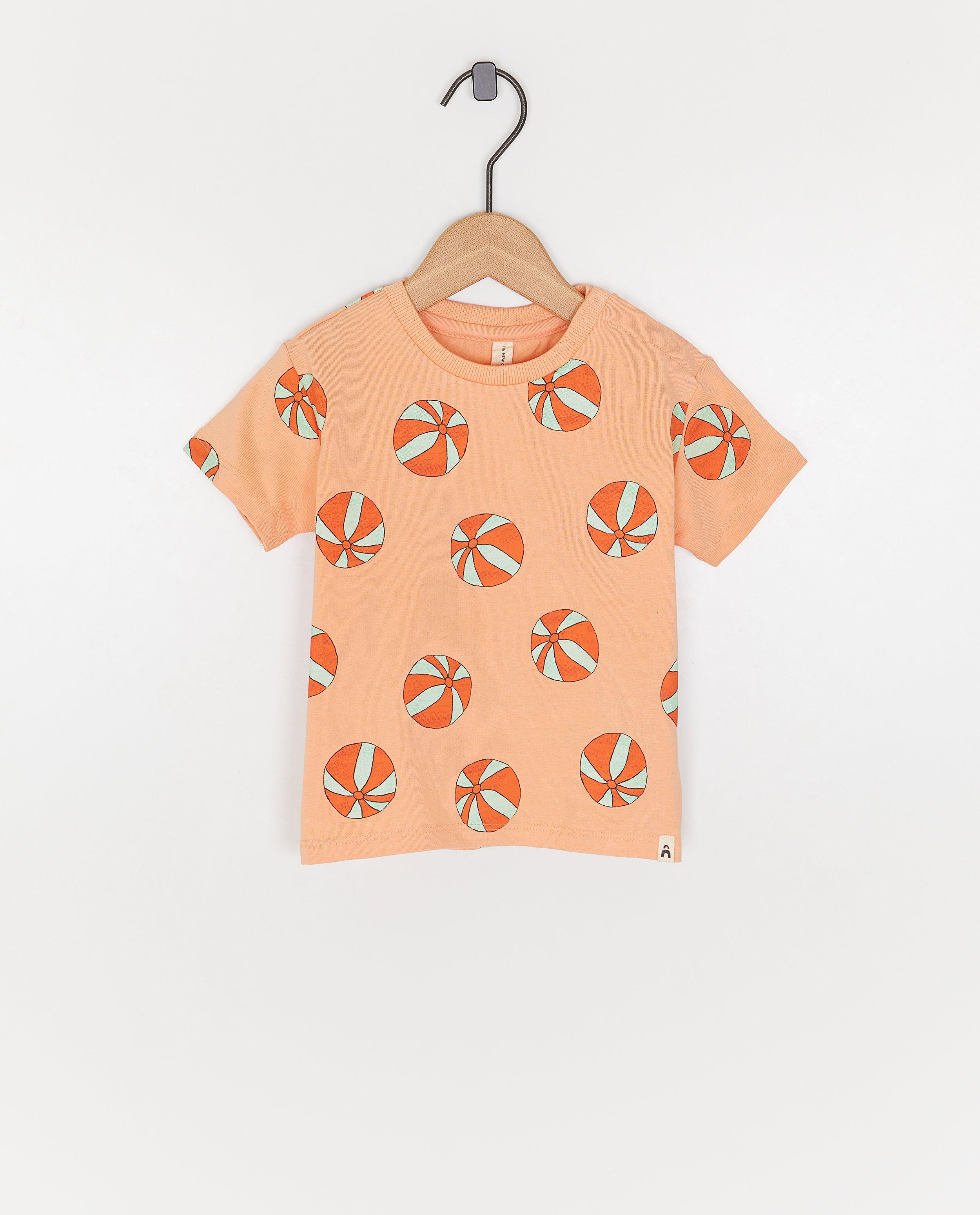T-shirt avec impression de ballons de plage - null - The New Chapter