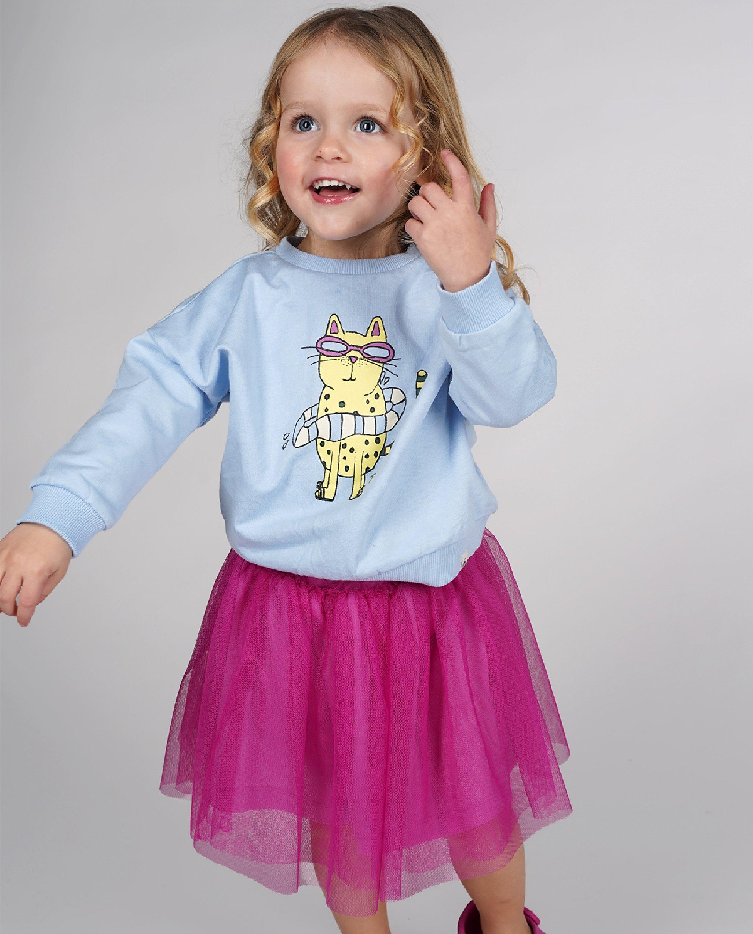 Sweater met print kat - null - The New Chapter