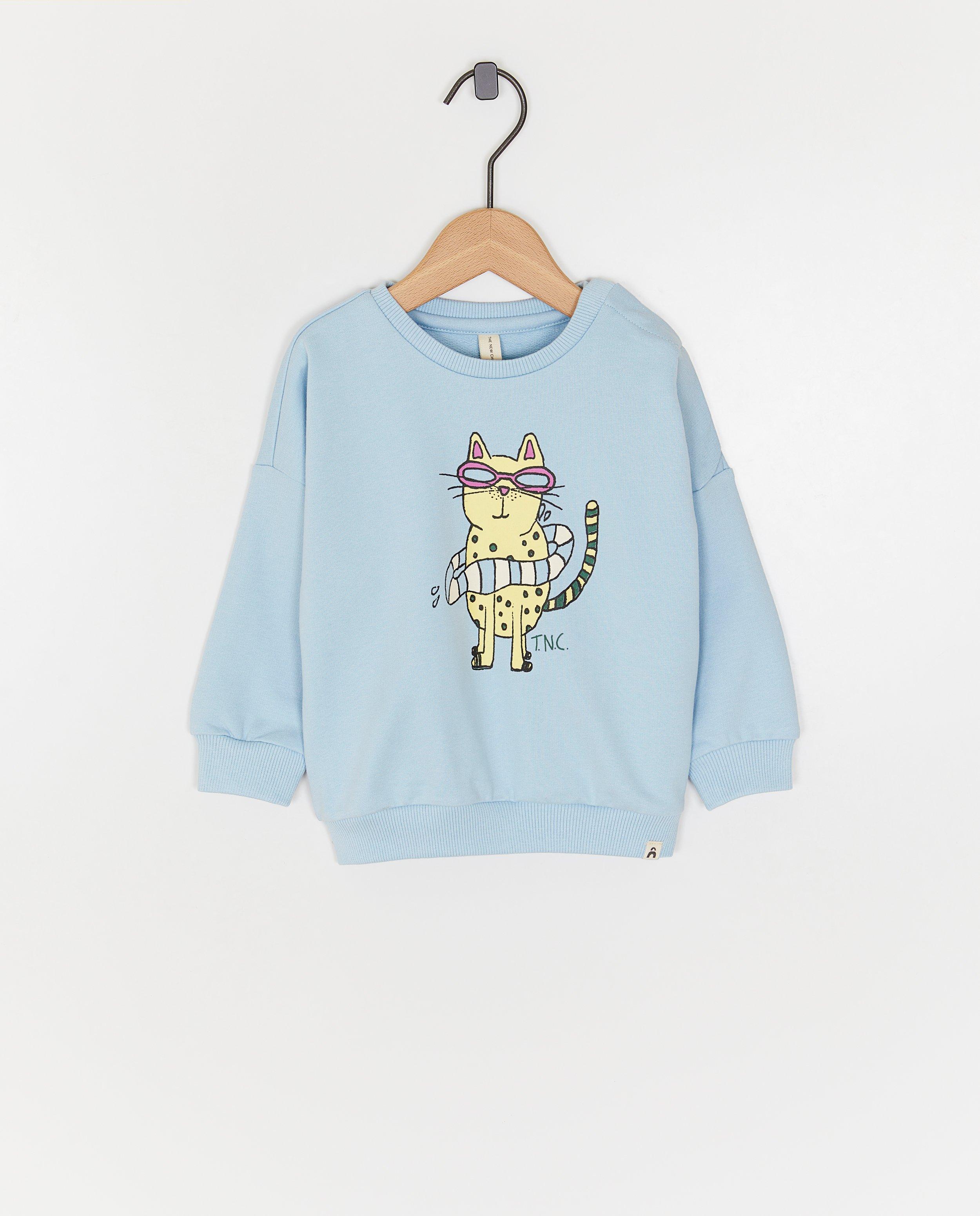 Sweaters - Sweater met print kat