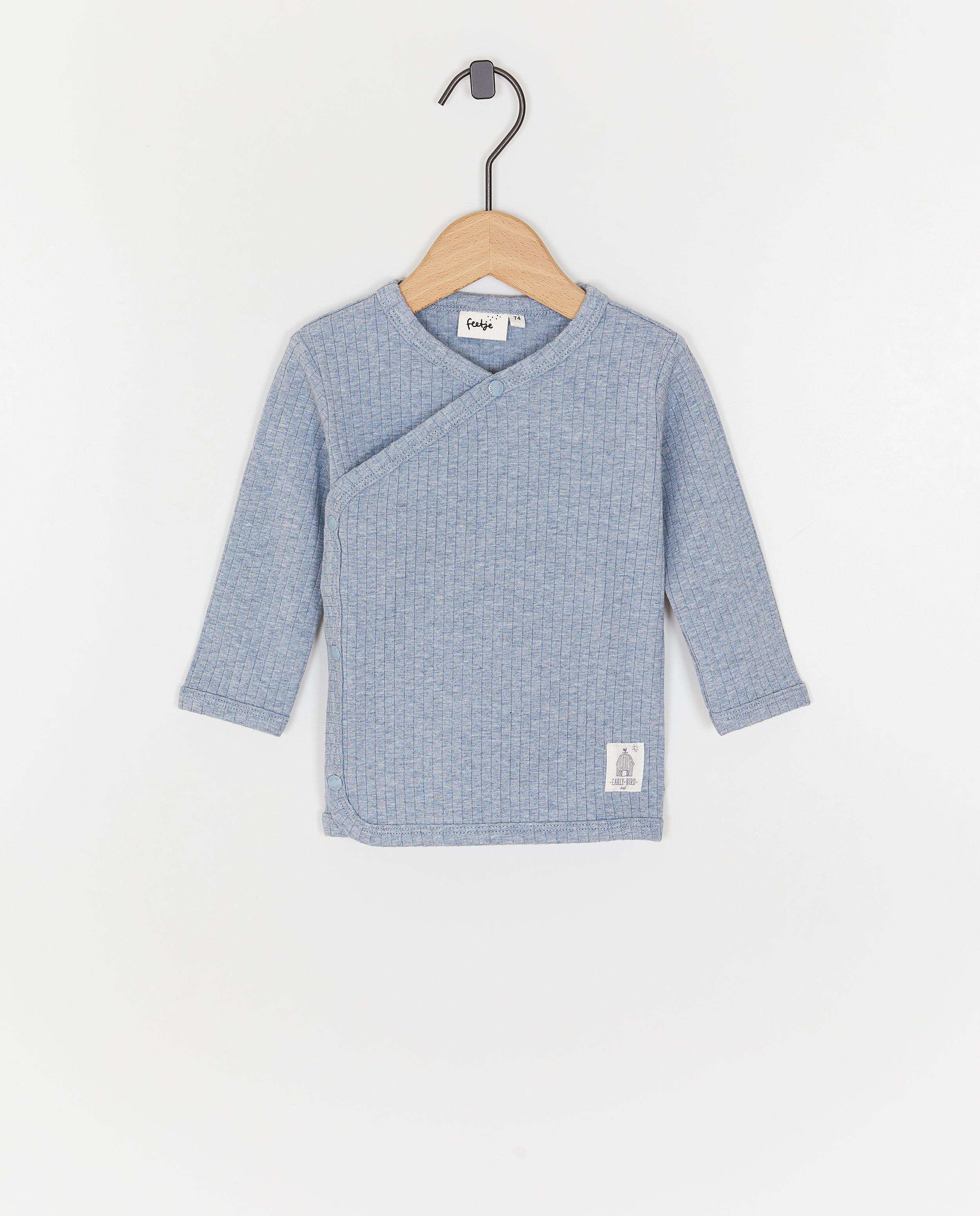 T-shirts - Longsleeve met overslag