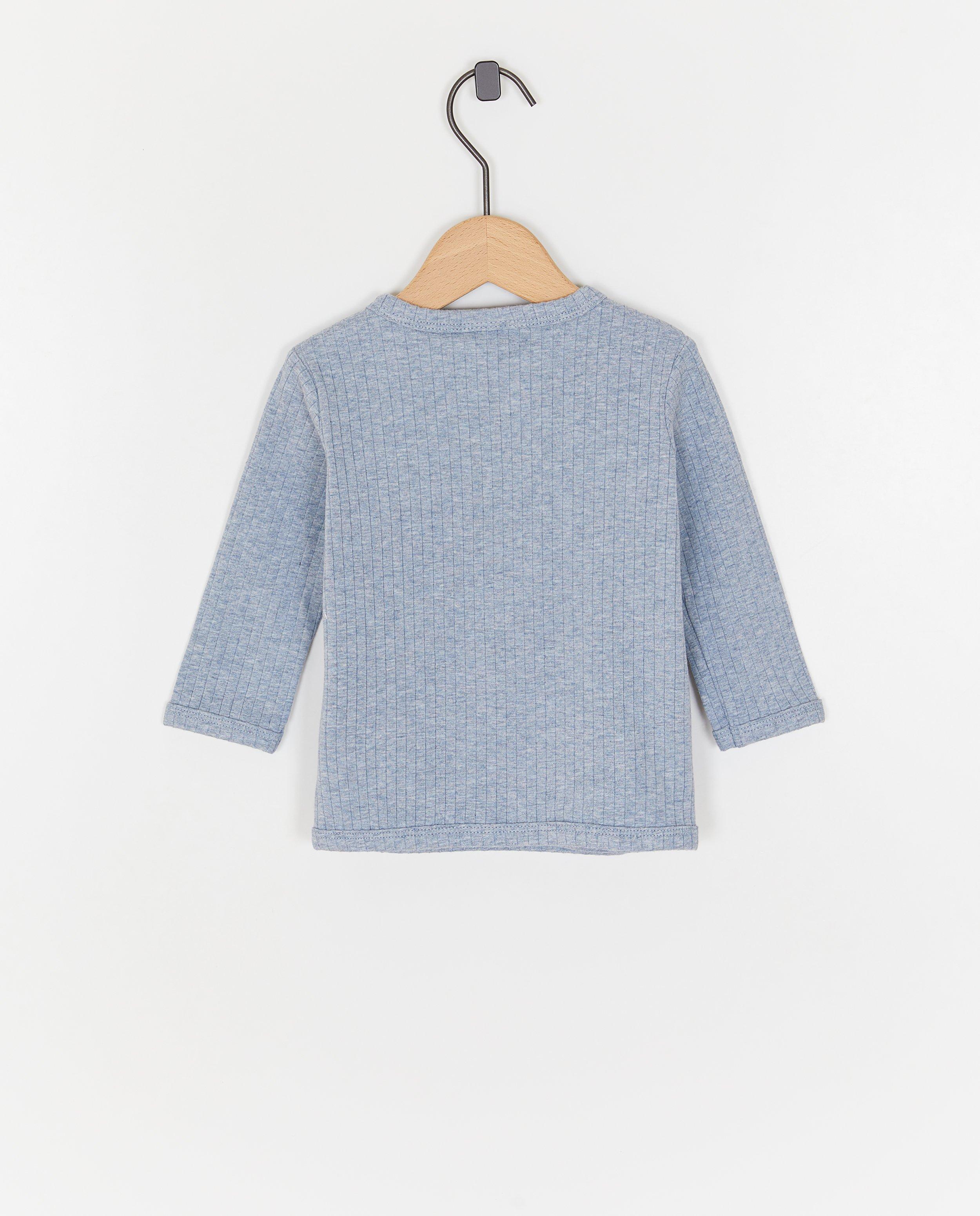 T-shirts - Longsleeve met overslag