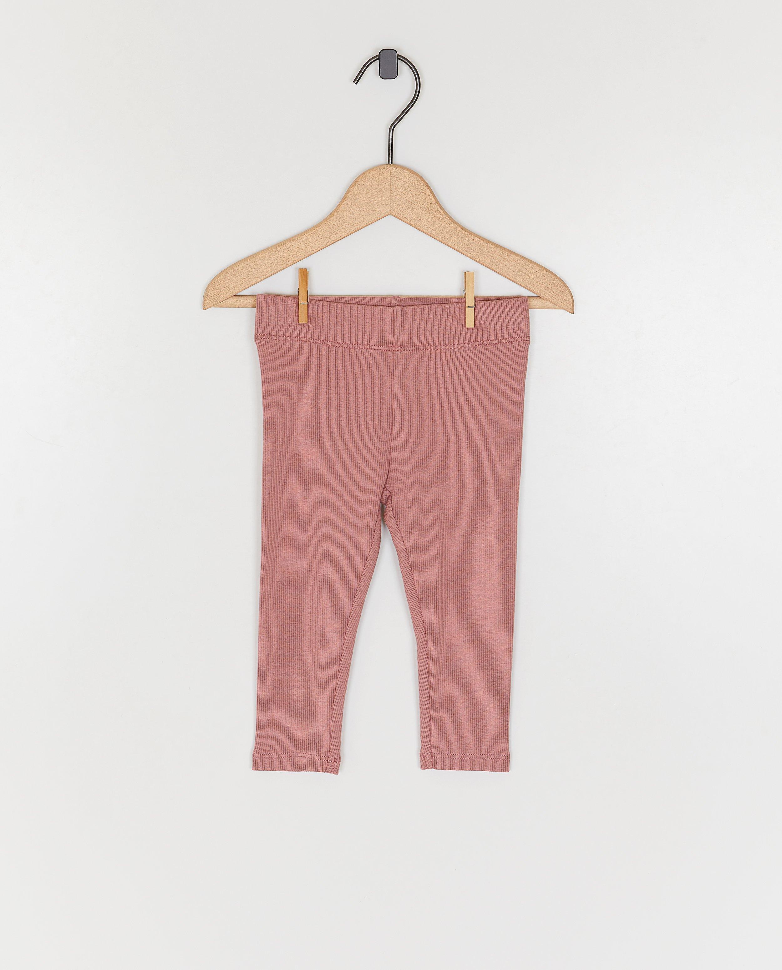 Leggings à fines côtes