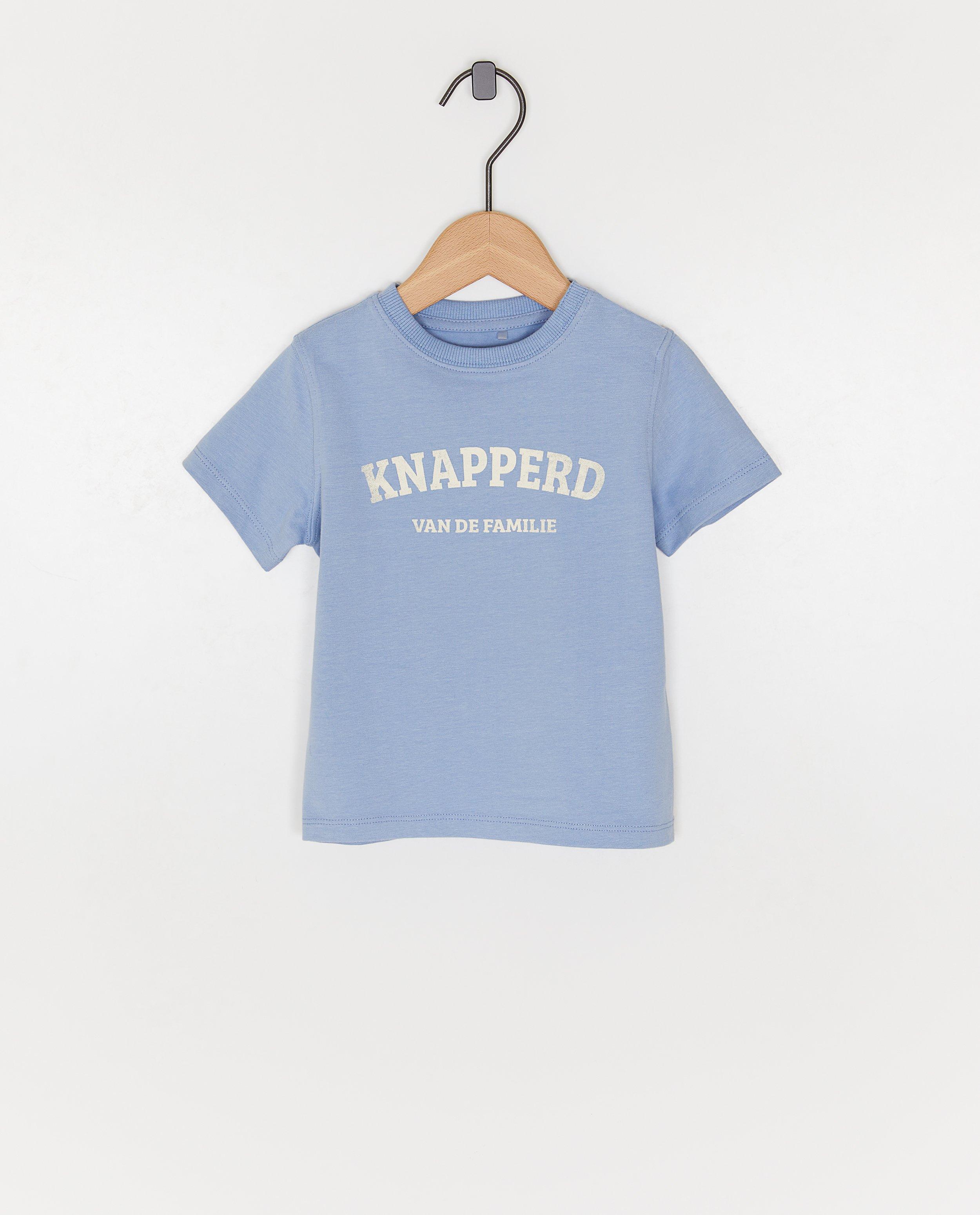 T-shirt met opschrift, Vedette van papa - Product Detail - blauw - afbeelding nummer 1