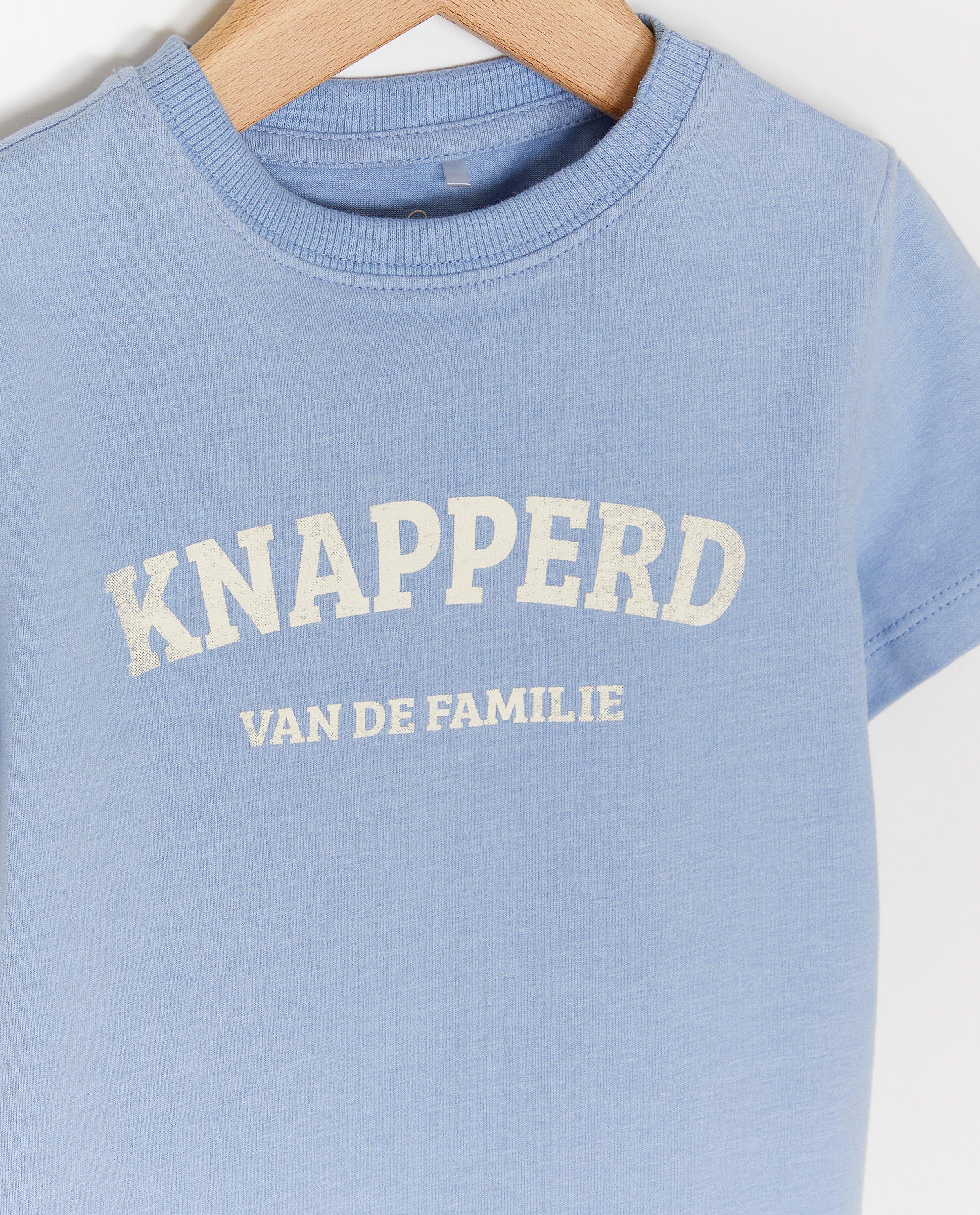 T-shirt met opschrift, Vedette van papa - Product Detail - blauw - afbeelding nummer 3