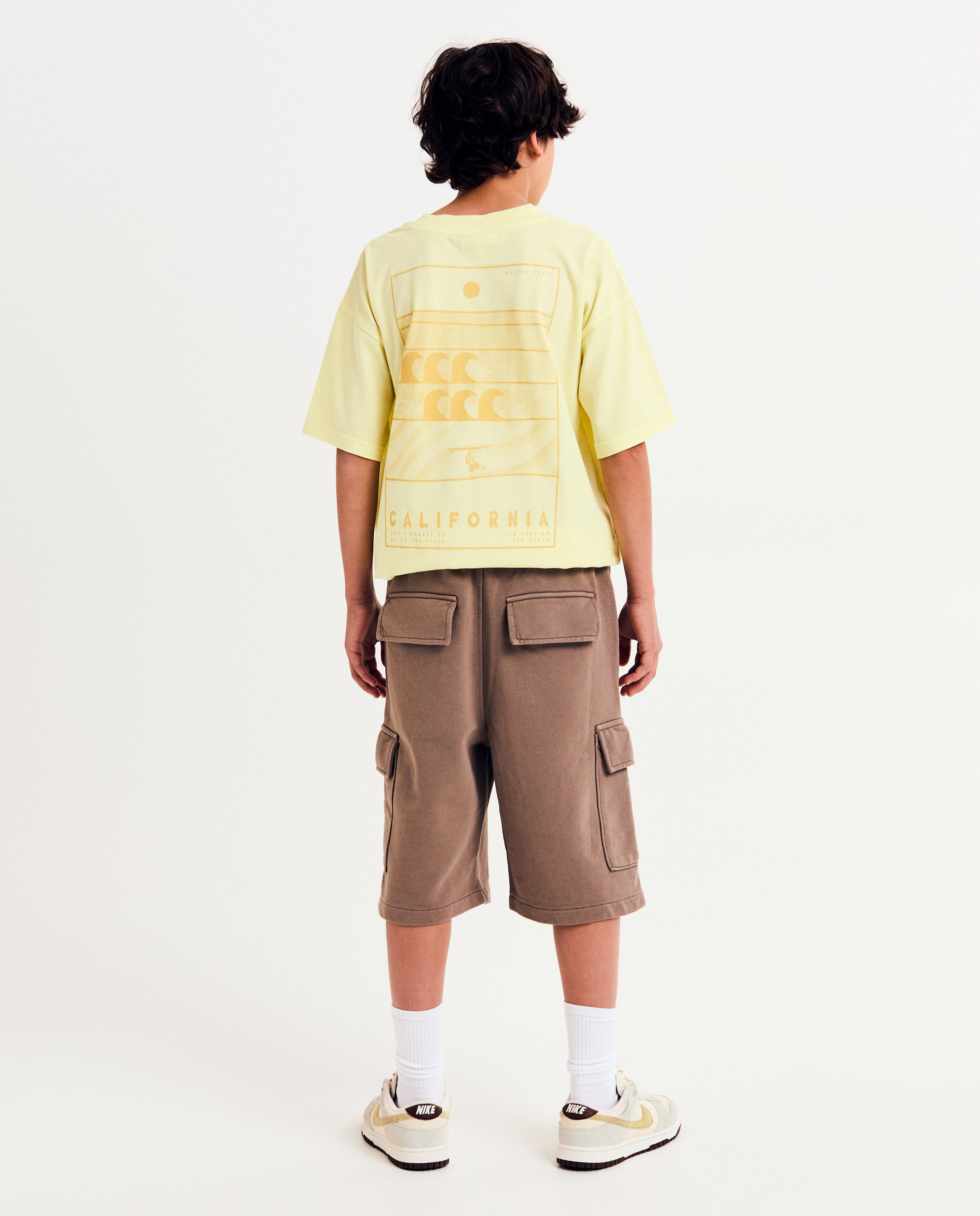 Shorten - Short met verwassen look, loose fit