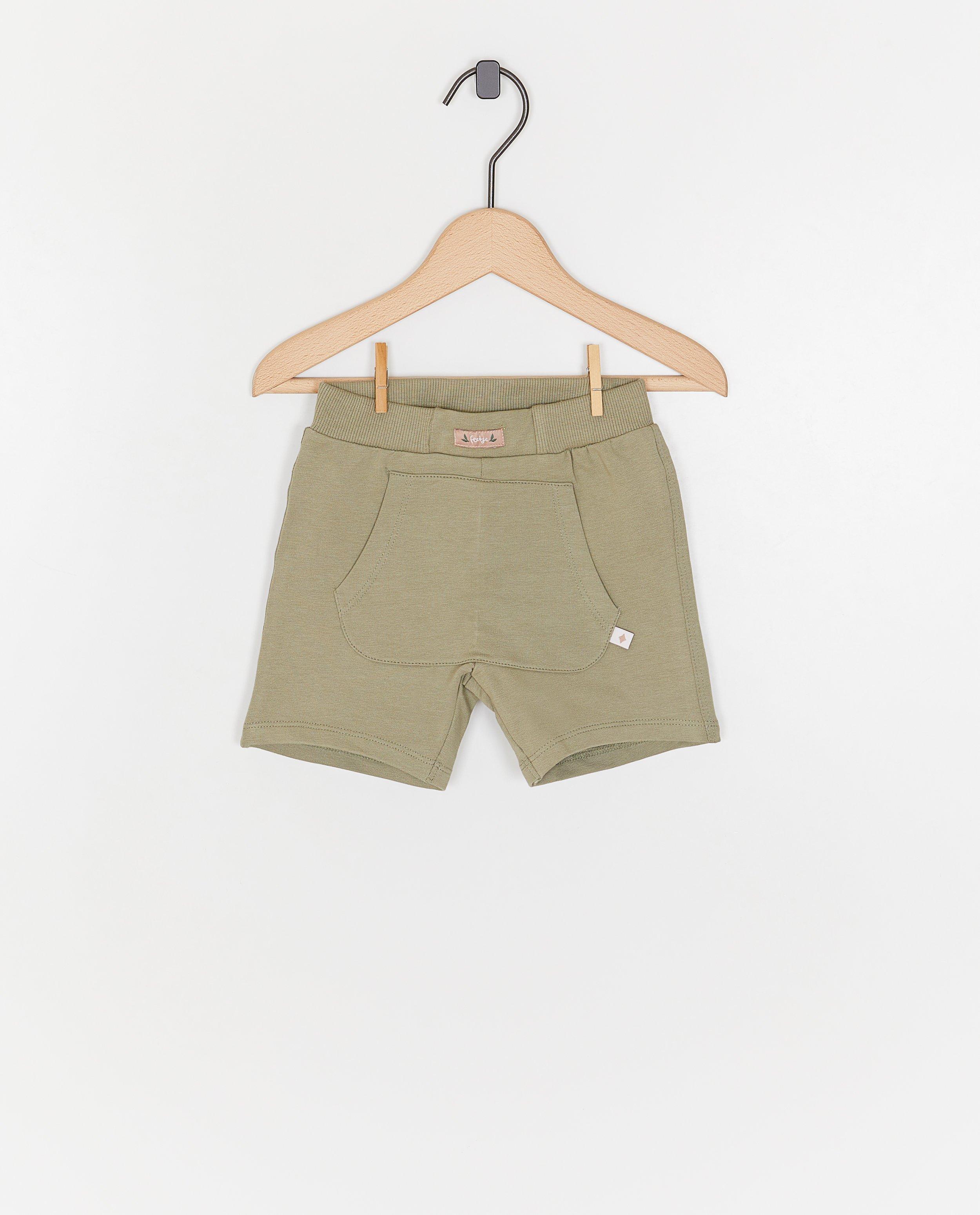 Short met buidelzak - Product Detail - khaki - afbeelding nummer 1