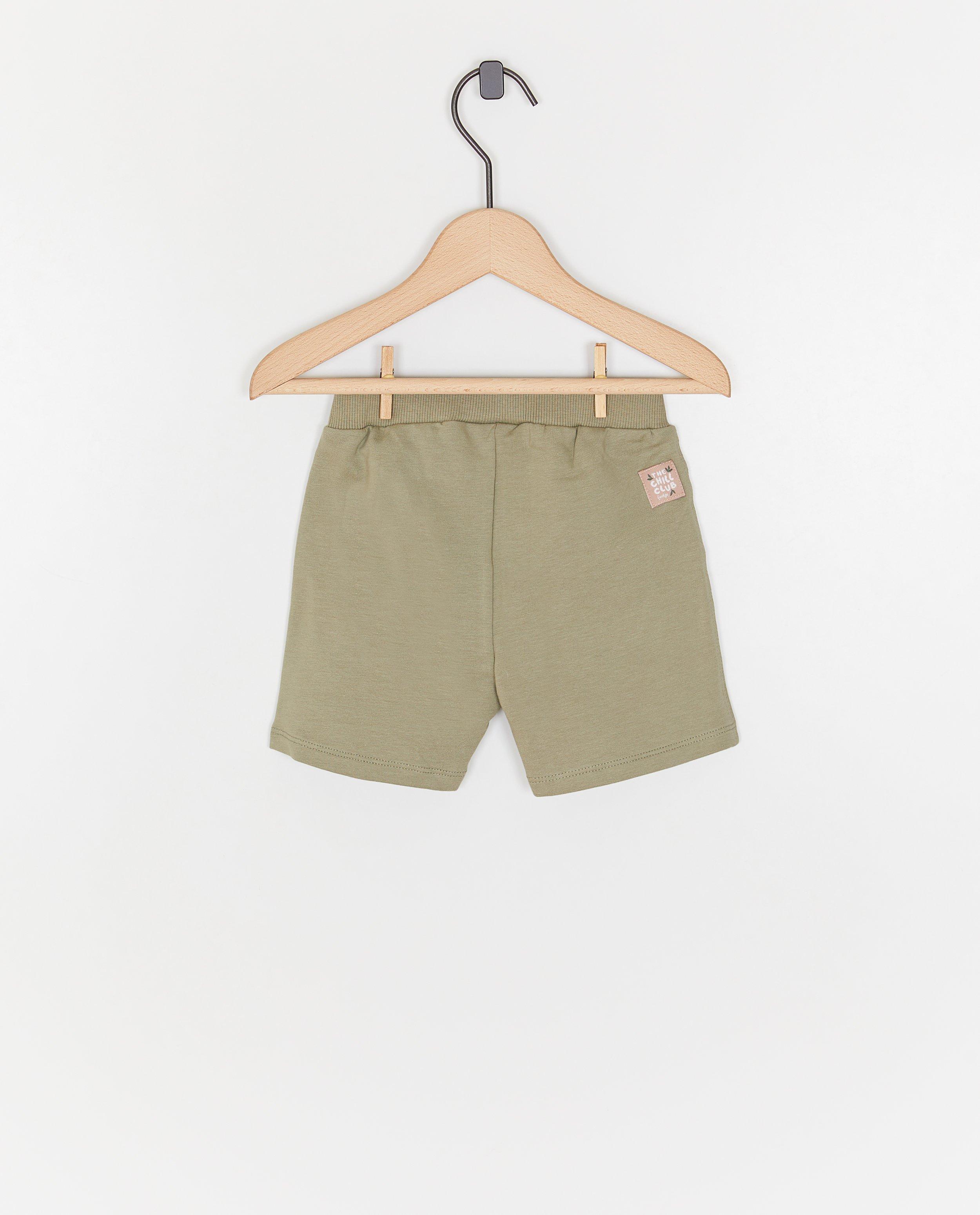 Short met buidelzak - Product Detail - khaki - afbeelding nummer 2
