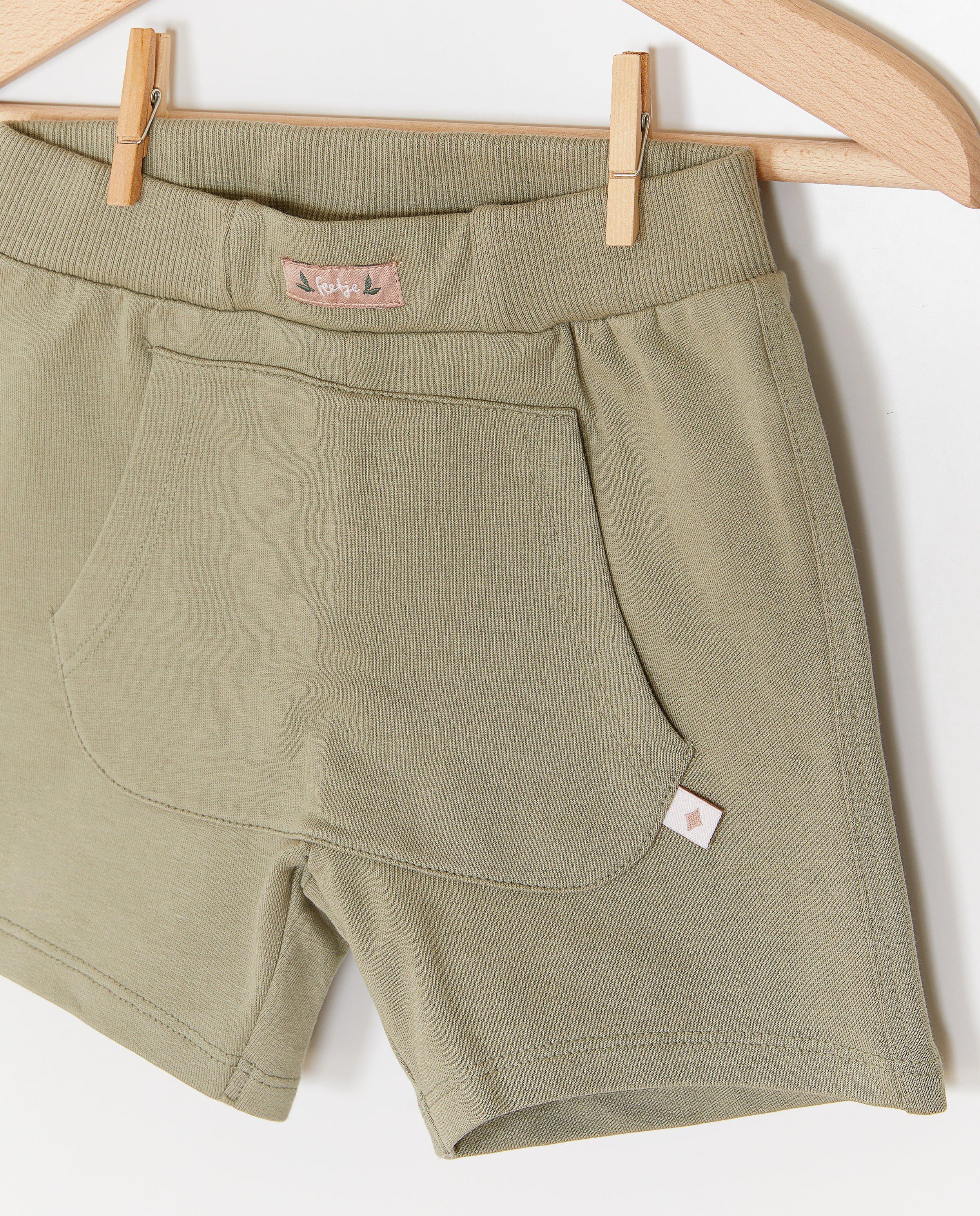 Short met buidelzak - Product Detail - khaki - afbeelding nummer 3