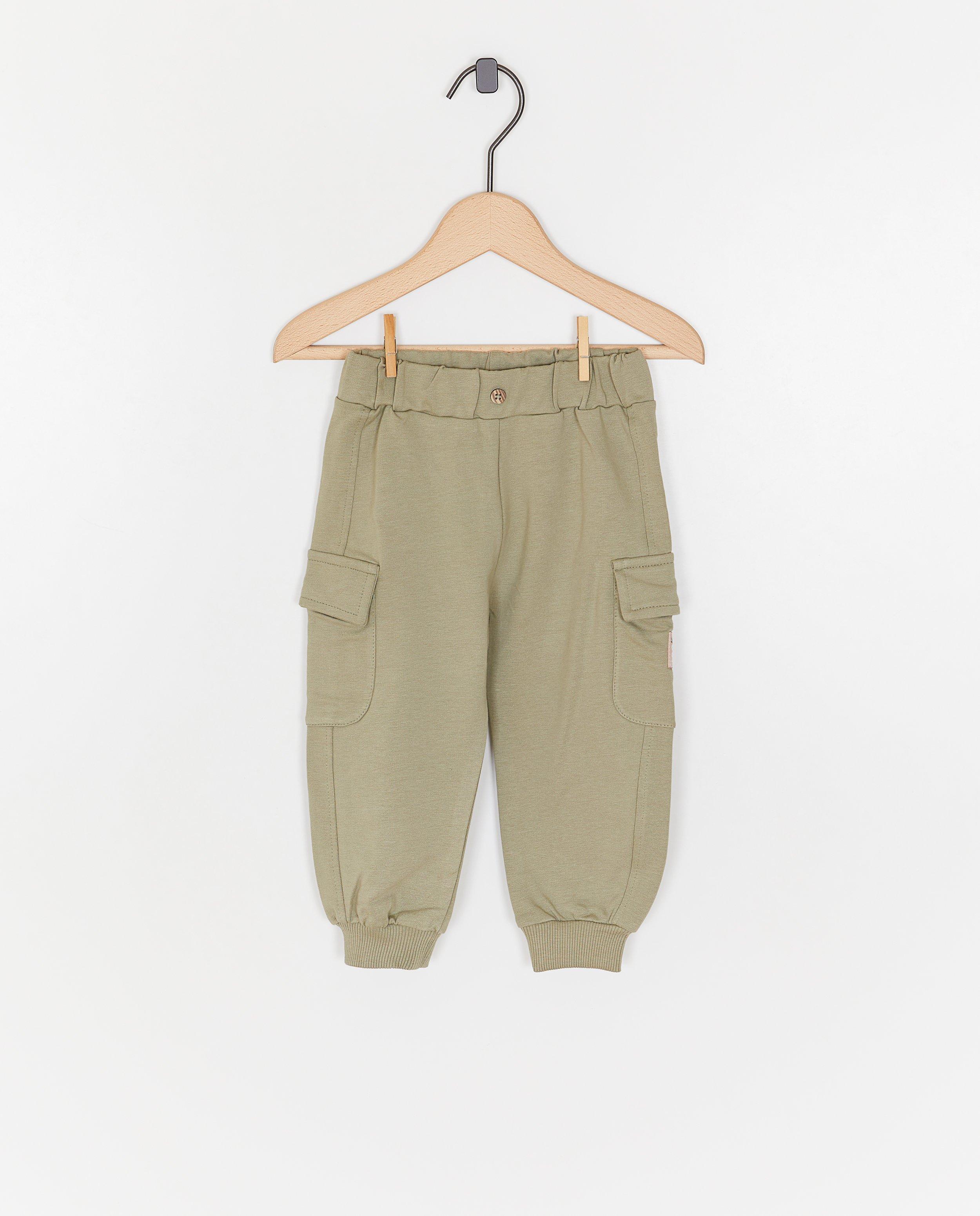Broeken - Joggingbroek met zijzakken
