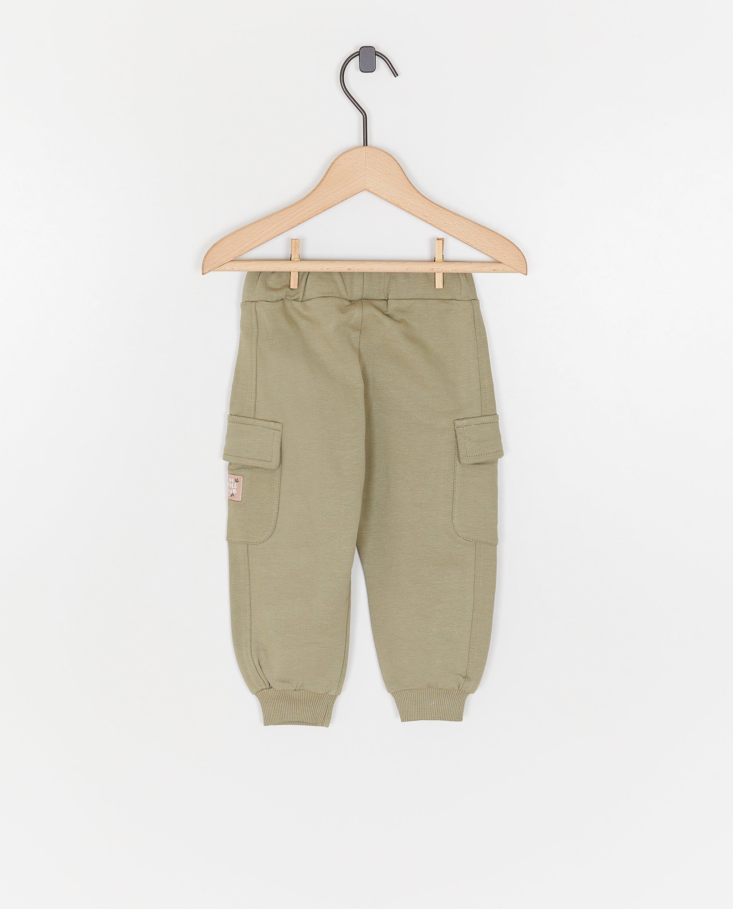 Broeken - Joggingbroek met zijzakken