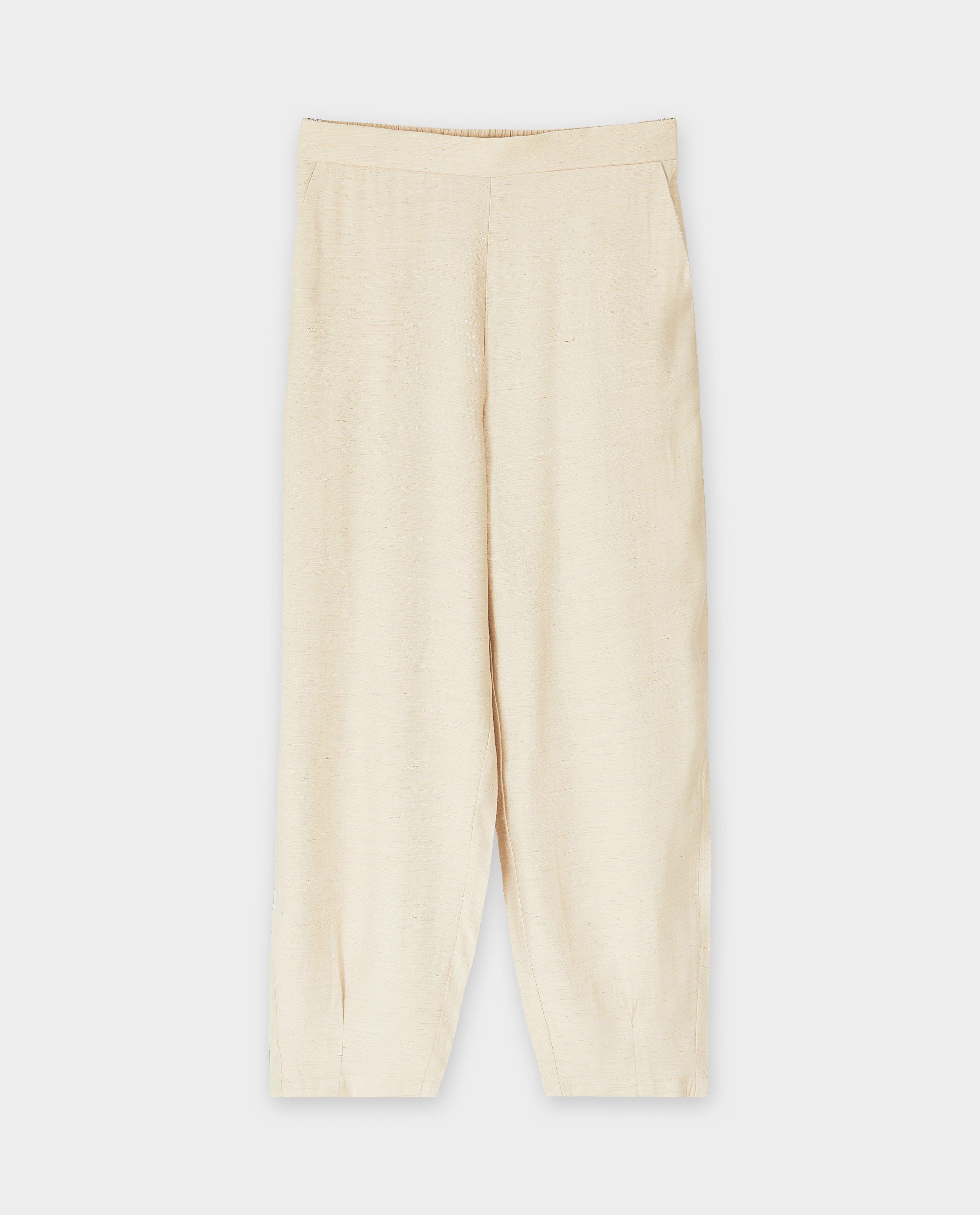 Broeken - Beige broek